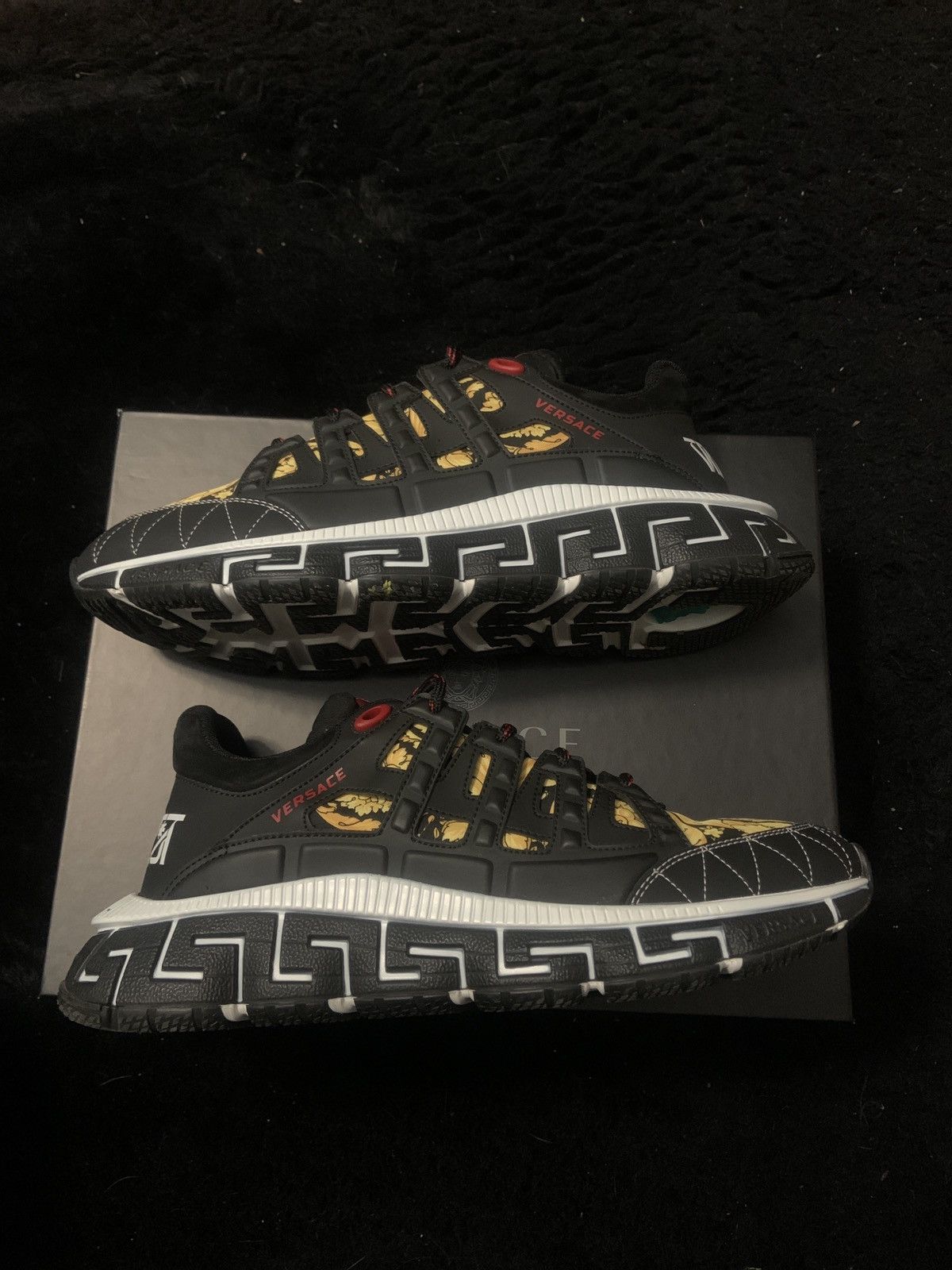 Versace Versace Trigreca Barocco Size US 12 / EU 45 - 2 Thumbnail