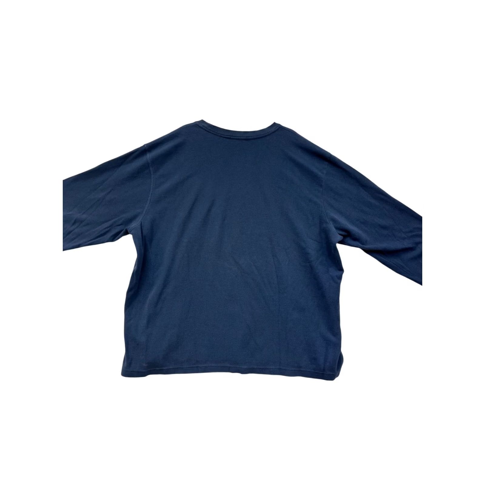 Vintage L.L.Bean Sweatshirt 2XL Blue Cotton Pullover Crewneck Mens Harry? Size US XXL / EU 58 / 5 - 2 Thumbnail