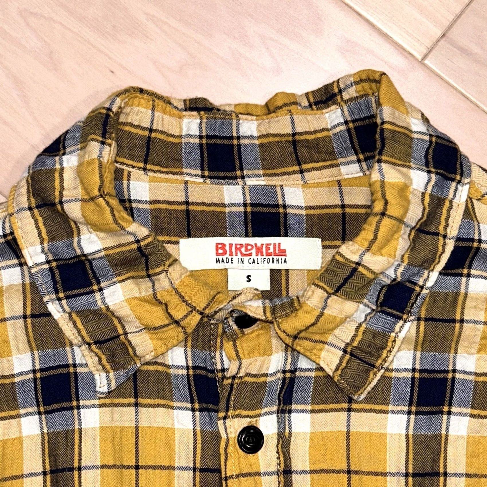 Vintage Birdwell Beach Britches Flannel Shirt USA Made Plaid Button Up Men’s Small Size US S / EU 44-46 / 1 - 3 Thumbnail