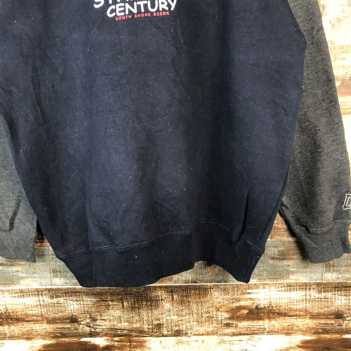 Japanese Brand Grass Hither Dark Blue Sweatshirt #A2035 Size US L / EU 52-54 / 3 - 6 Thumbnail