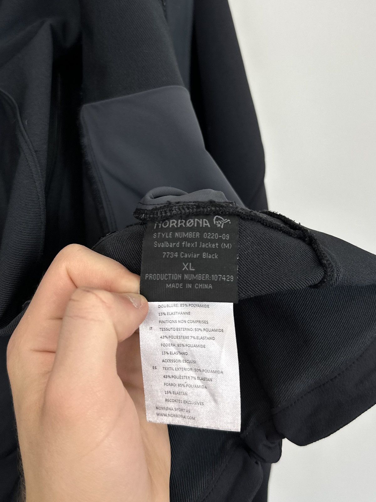Norrona Vintage Norrona Svalbard Flex 1 Softshell Outdoor Jacket Size US XL / EU 56 / 4 - 15 Thumbnail