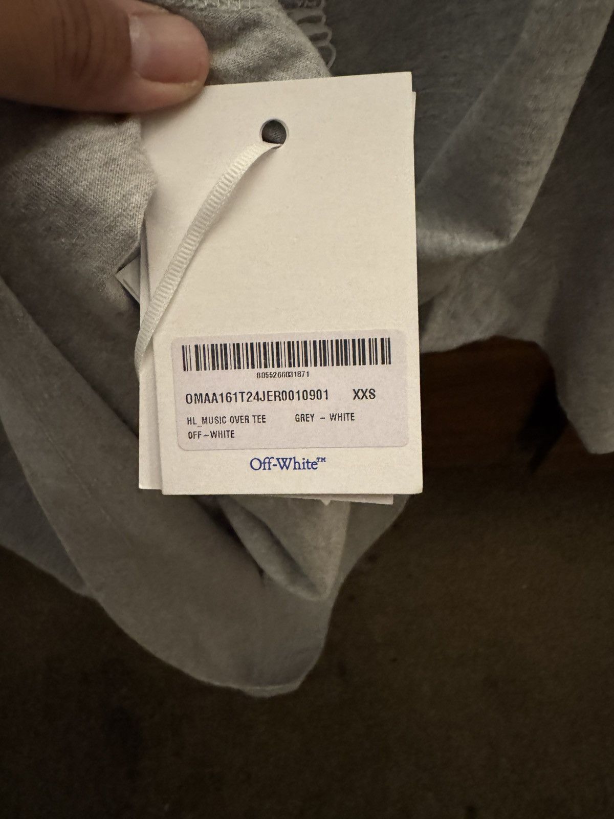 Off-White Off-White Oversized Logo Cotton Graphic Tee Size XX-Small Size US XXS / EU 40 - 9 Thumbnail