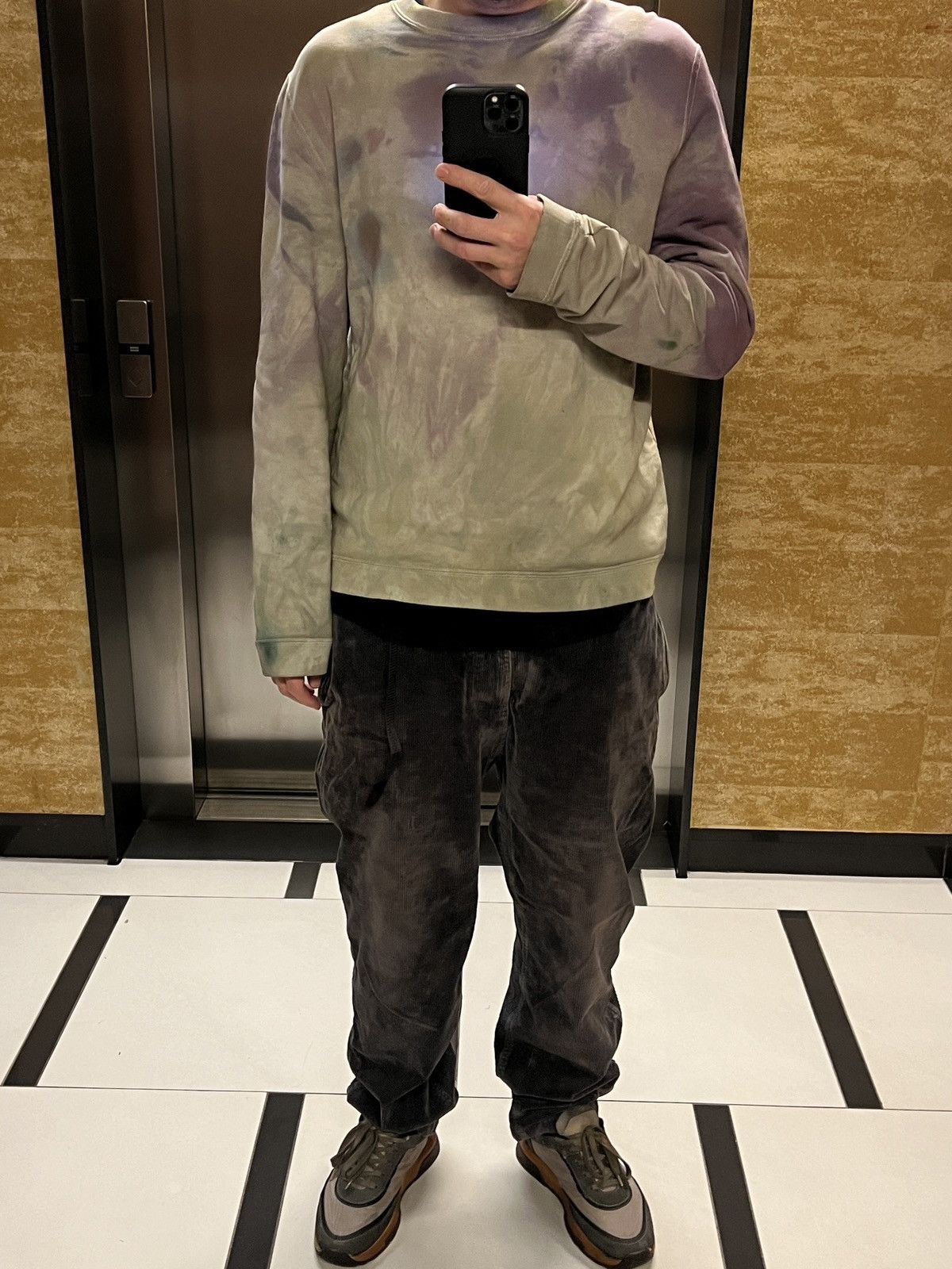 Acne Studios acne y2k custom tie dye sweatshirt Size US XL / EU 56 / 4 - 16 Thumbnail