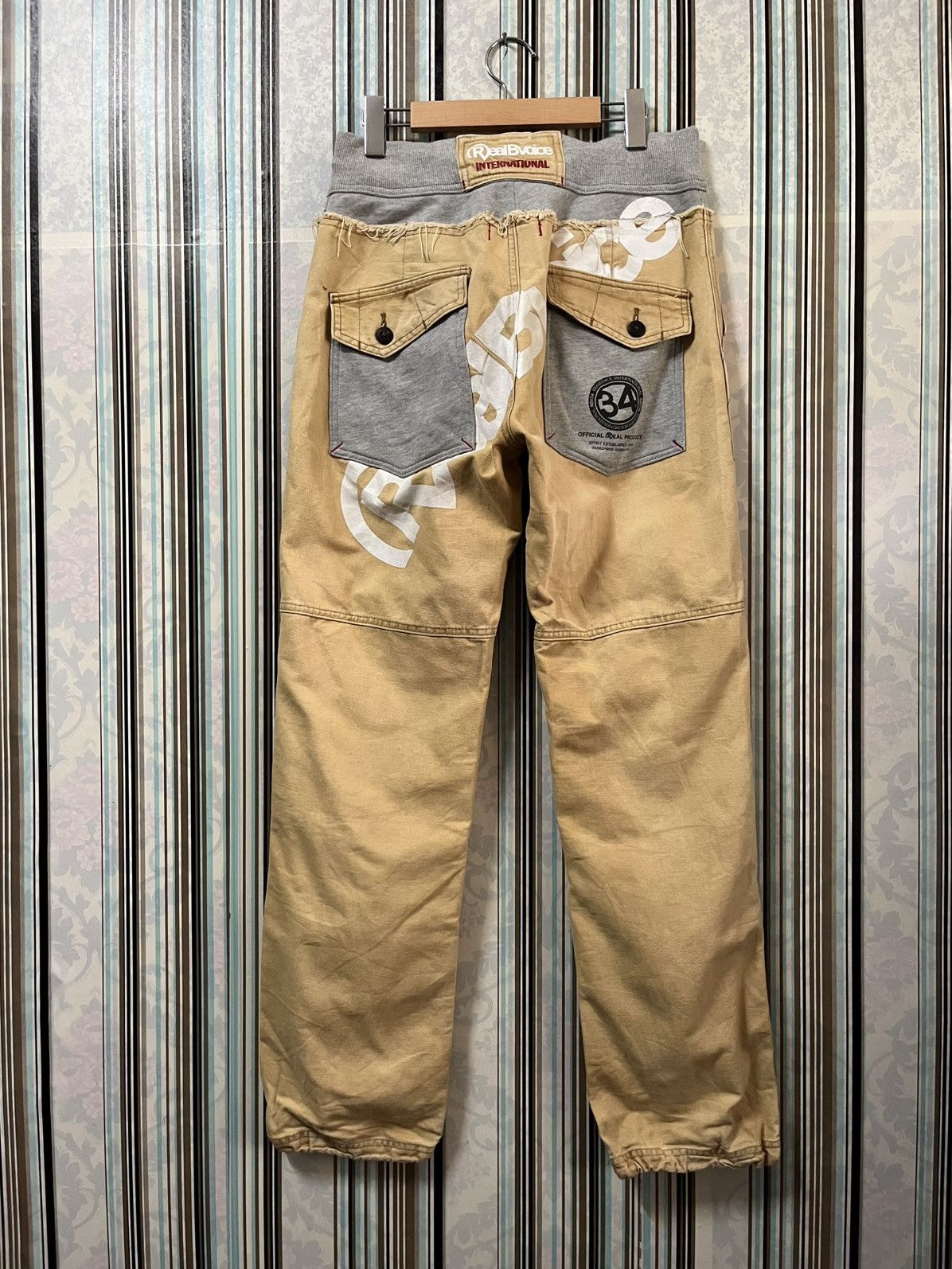 Japanese Brand 1990s RealBVoice international baker pants #I Size US 32 / EU 48 - 2 Thumbnail