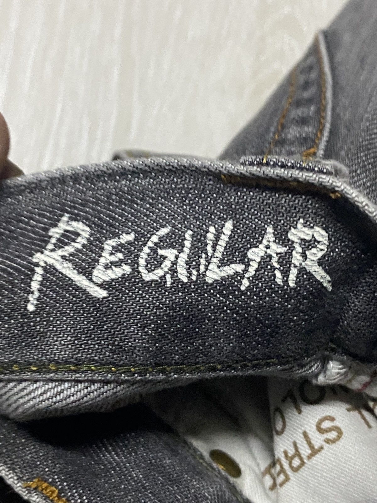 Eddie Bauer × Red Wing Vintage Eddie Bauer Faded Wash Distressed Straight Fit Size US 30 / EU 46 - 10 Thumbnail