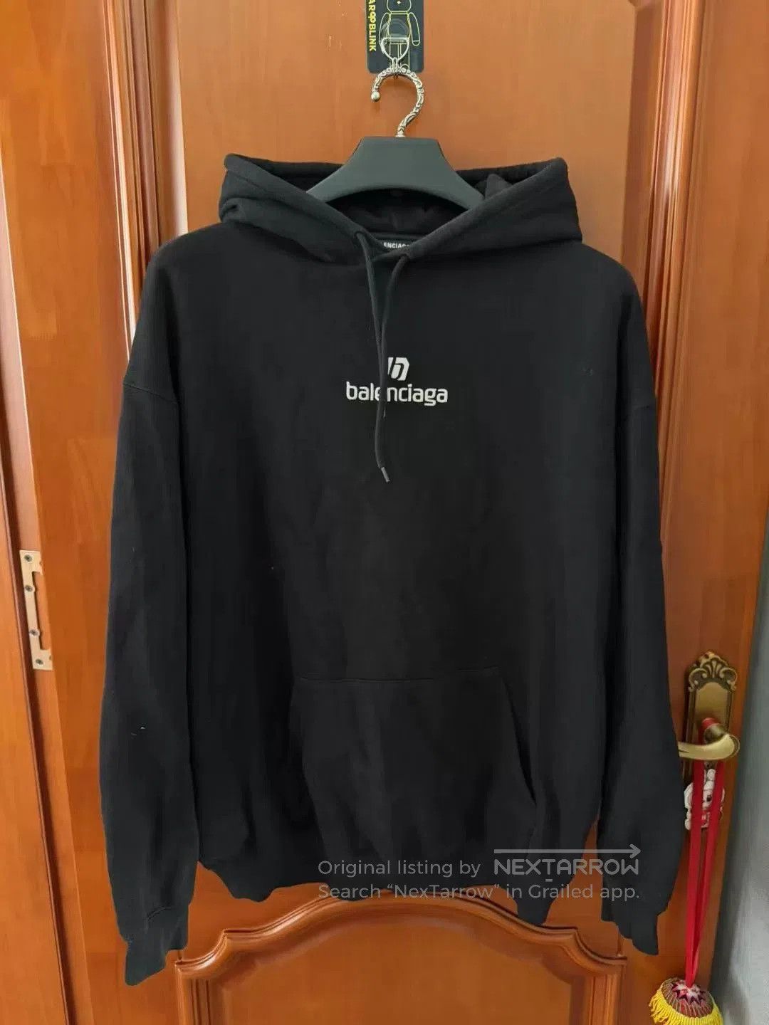 Balenciaga Soccer Embroidered Logo Sweatshirt L.
