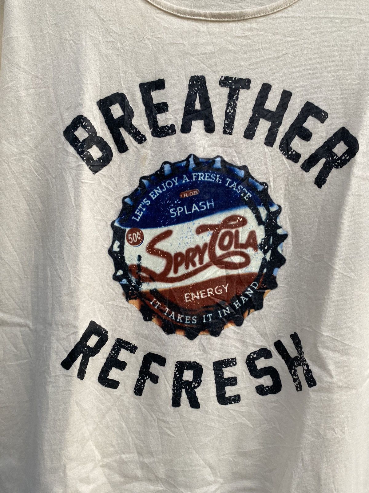 Vintage Breather Refresh Sprycola Design by PaoPao Oversized Tees Size ONE SIZE - 3 Thumbnail
