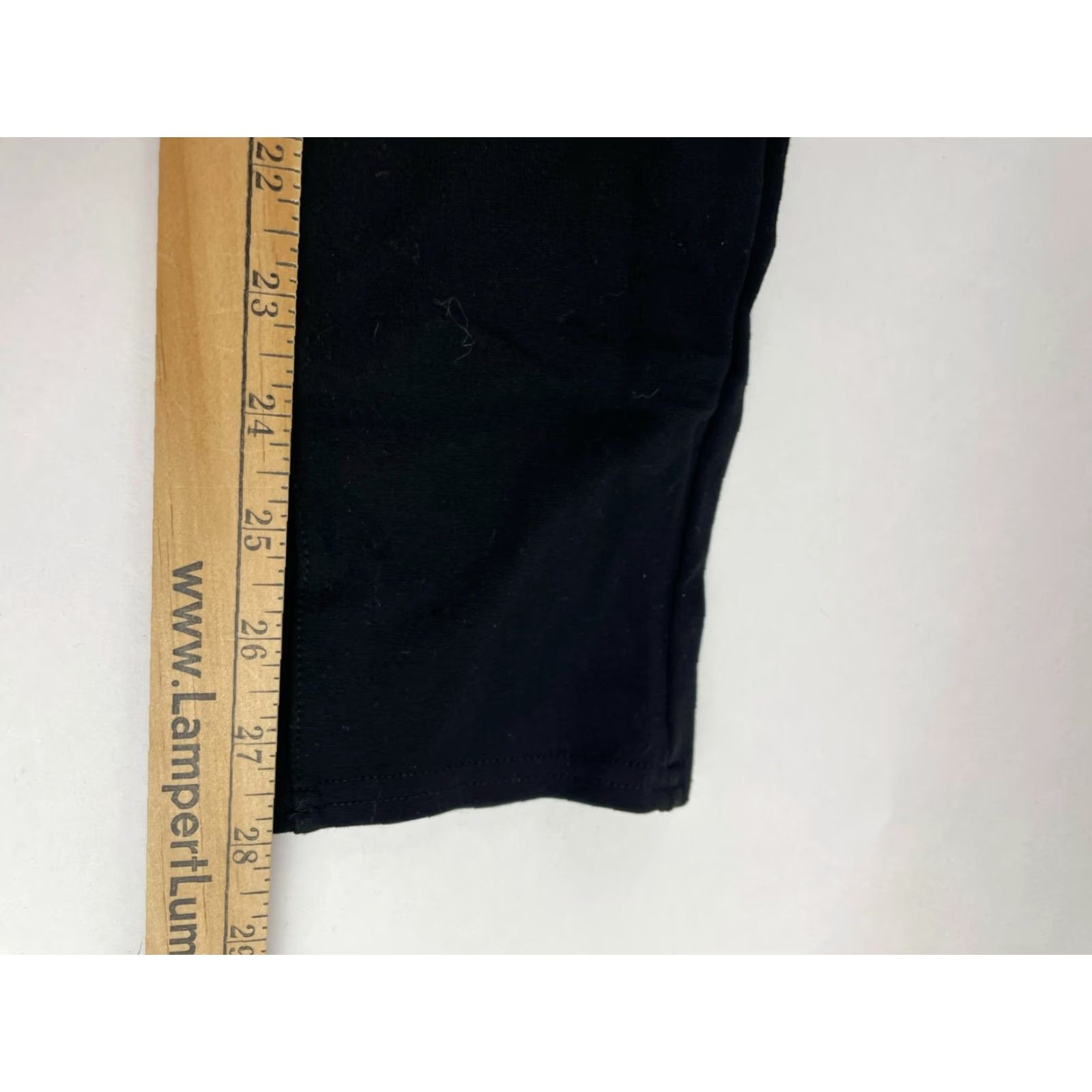 Vintage VINTAGE: No — Seven7 Jegging Women’s Size 6 Black Mid Rise Stretchy Skinny Jeans Pockets Size 28" / US 6 / IT 42 - 5 Thumbnail