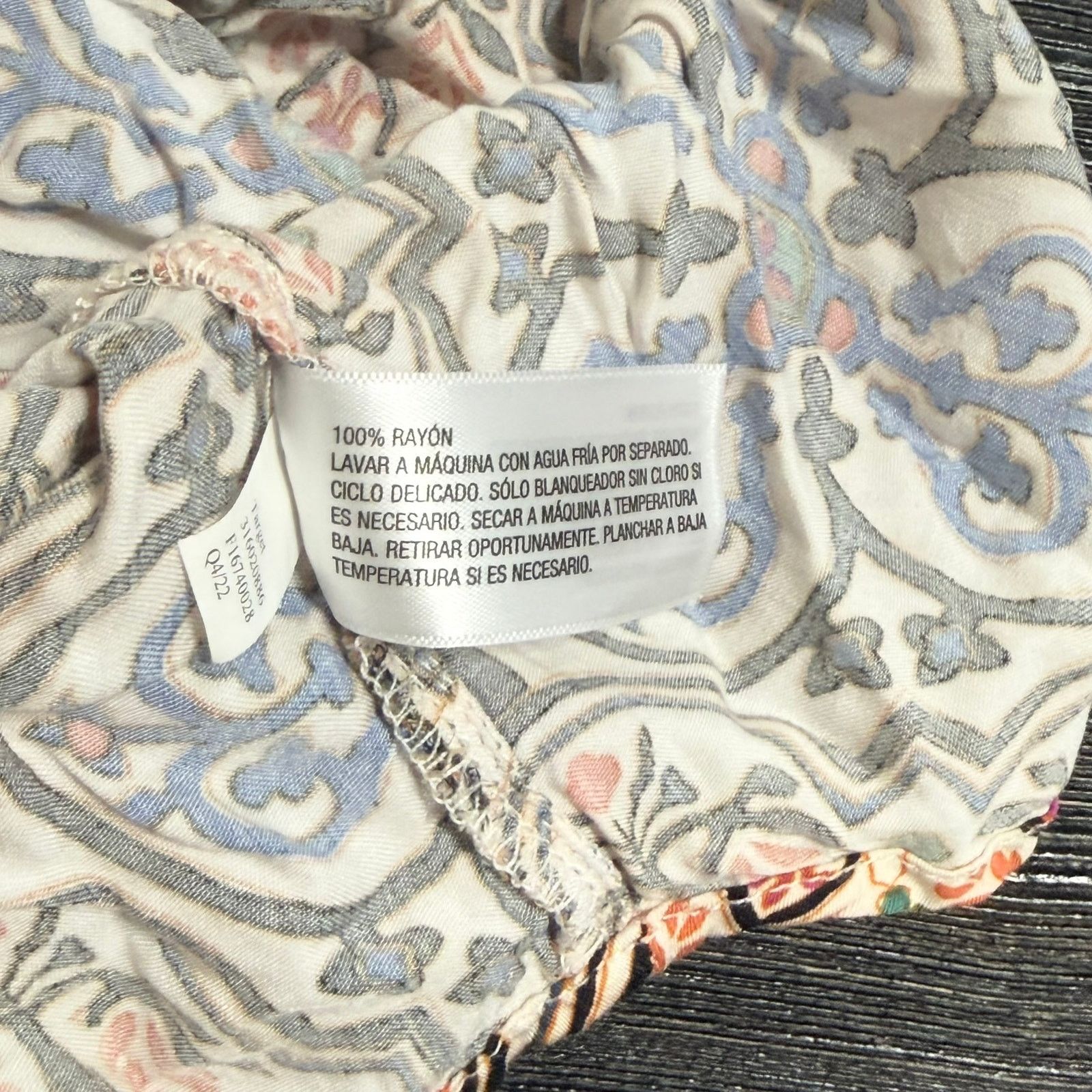 Other Knox Rose Tile Print Sleeveless Blouse | Sz M Size M / US 6-8 / IT 42-44 - 7 Thumbnail