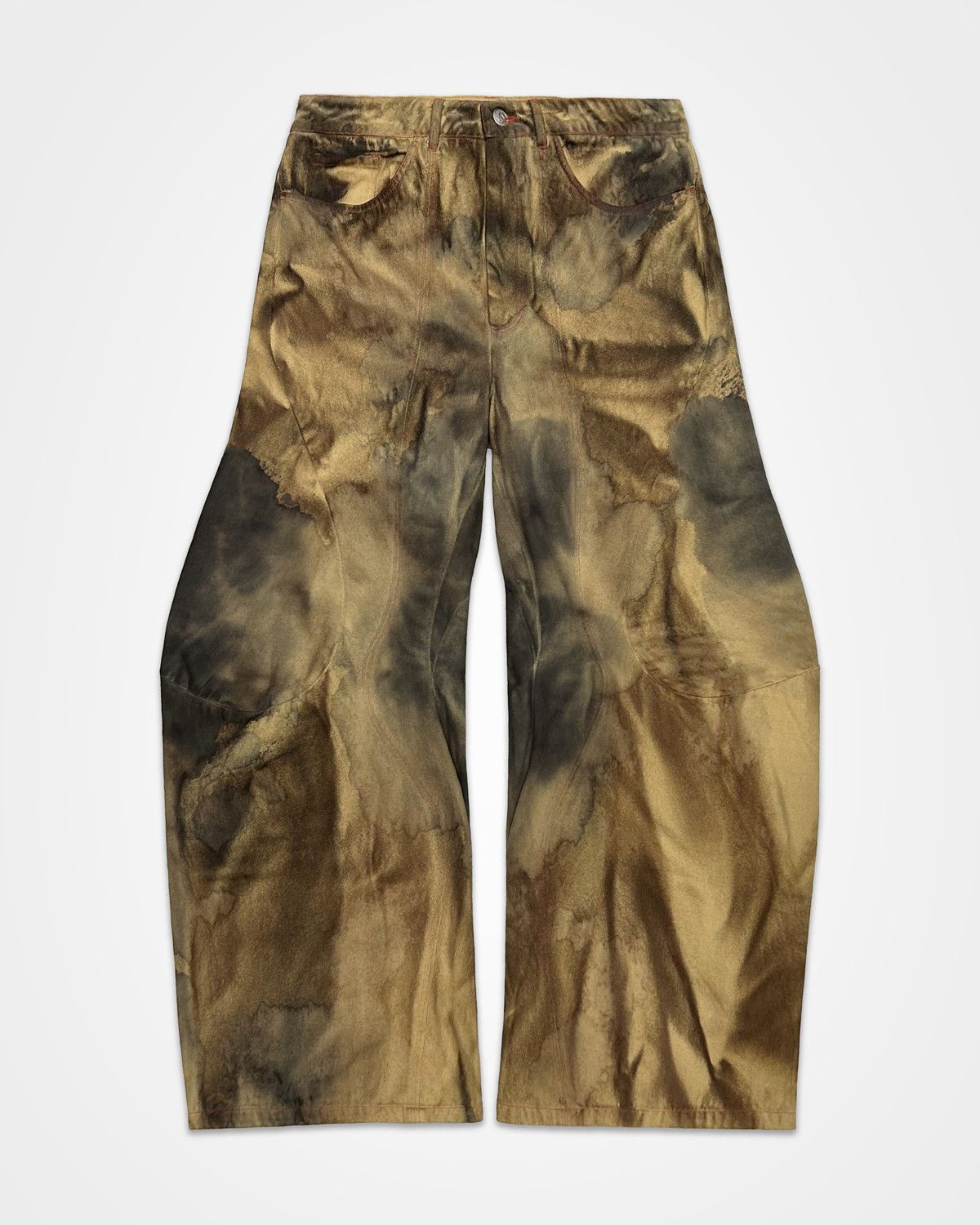 Lueder Lueder, AW24 Engineered Flare Acid Sienna Size US 32 / EU 48 - 1 Thumbnail
