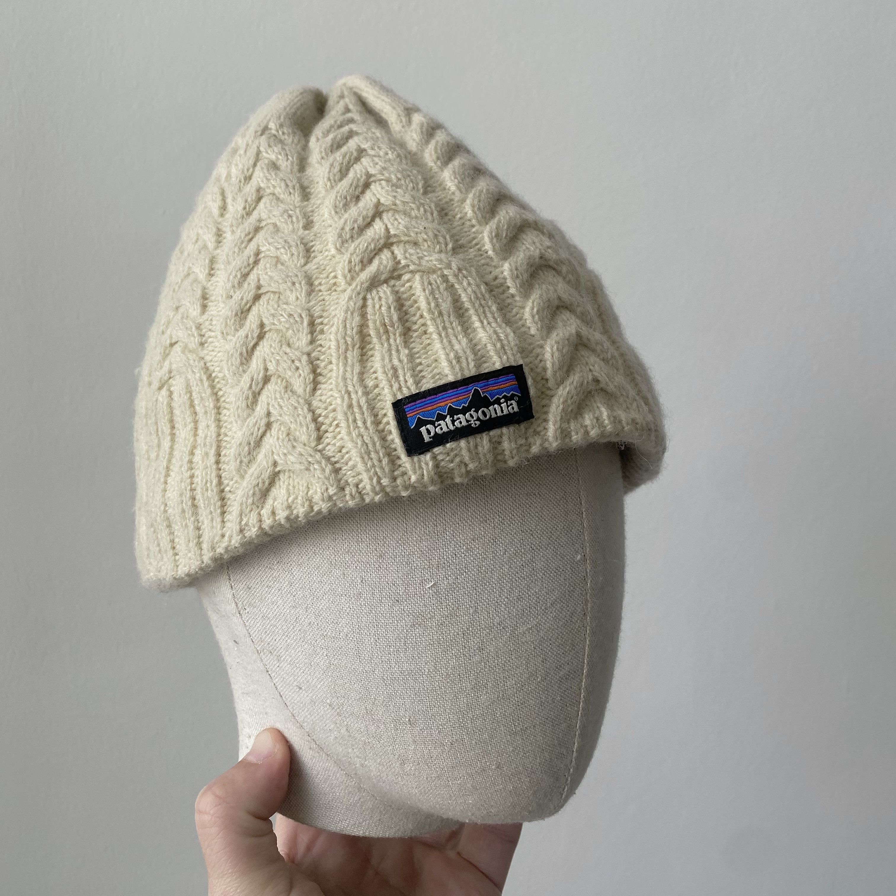Patagonia 🏕️ Vintage Patagonia Wool Knit hat winter outdoor womens Size ONE SIZE - 1 Thumbnail