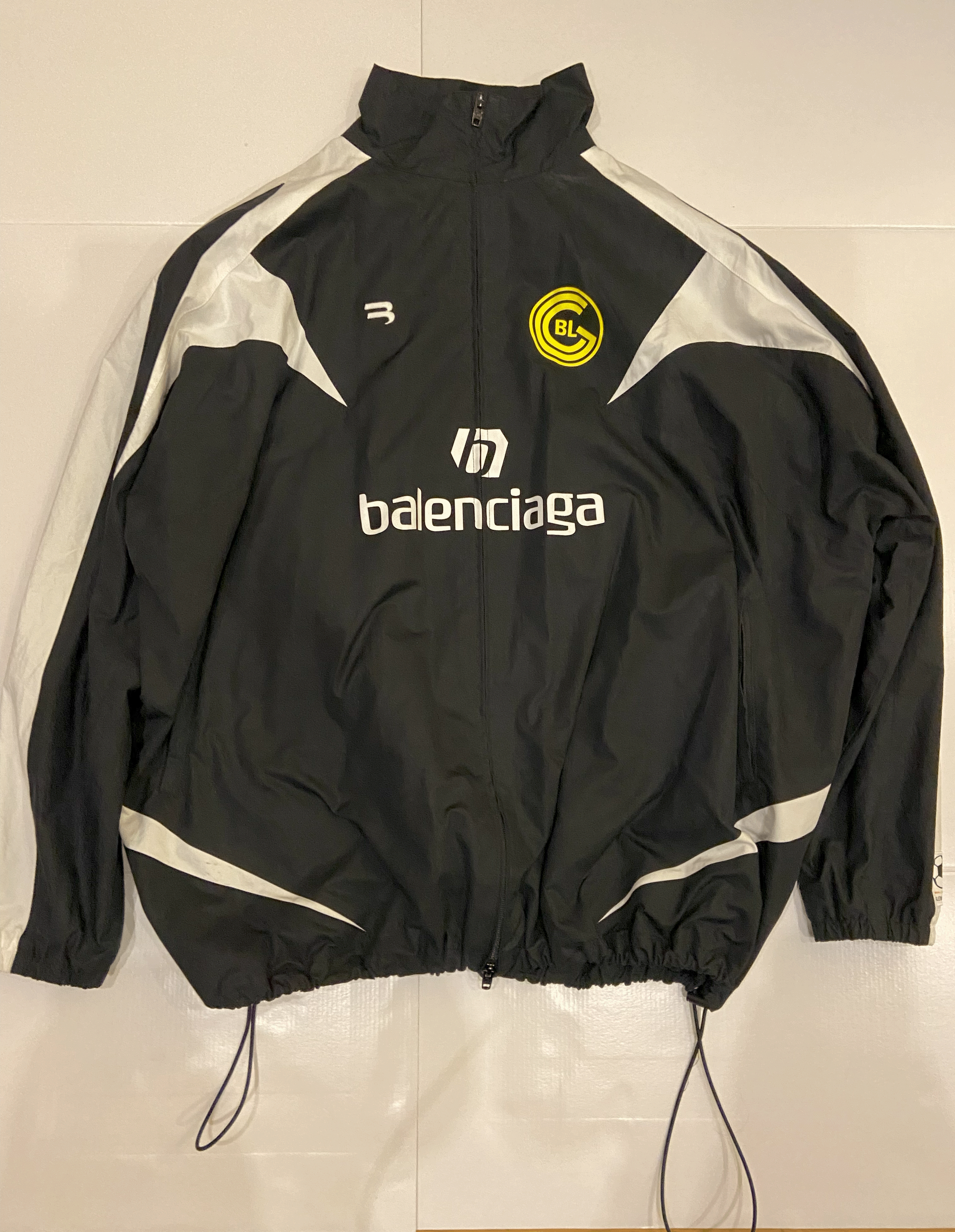 Balenciaga Soccer Zip-up Tracksuit Jacket Size US M / EU 48-50 / 2 - 2 Thumbnail