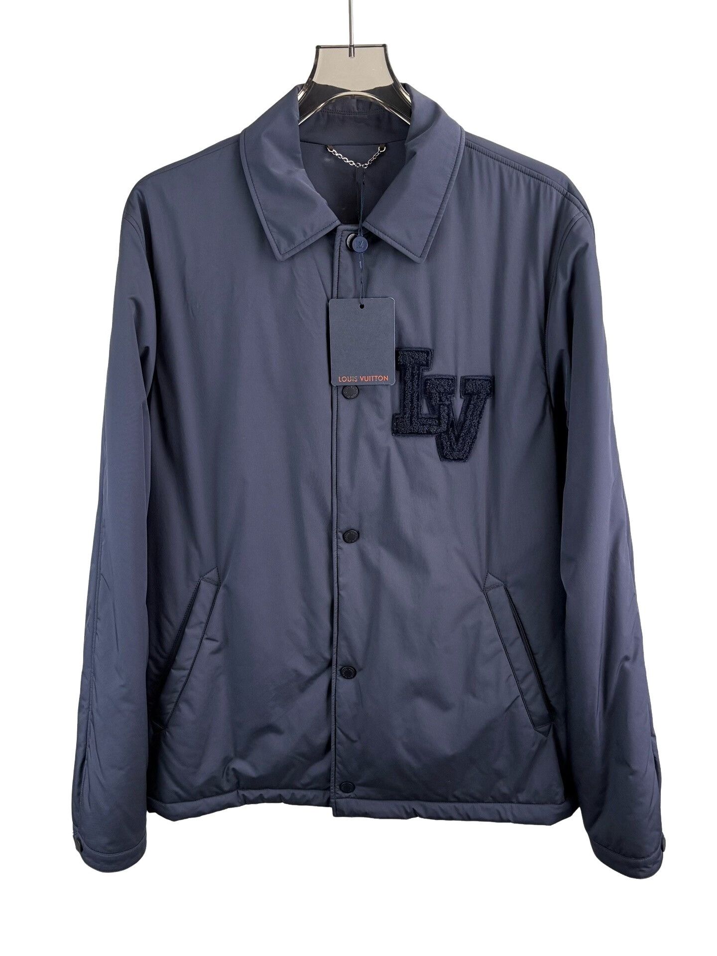 Louis Vuitton Louis Vuitton LV Embroidered Logo Coach Jacket Size 54 Size US L / EU 52-54 / 3 - 1 Thumbnail
