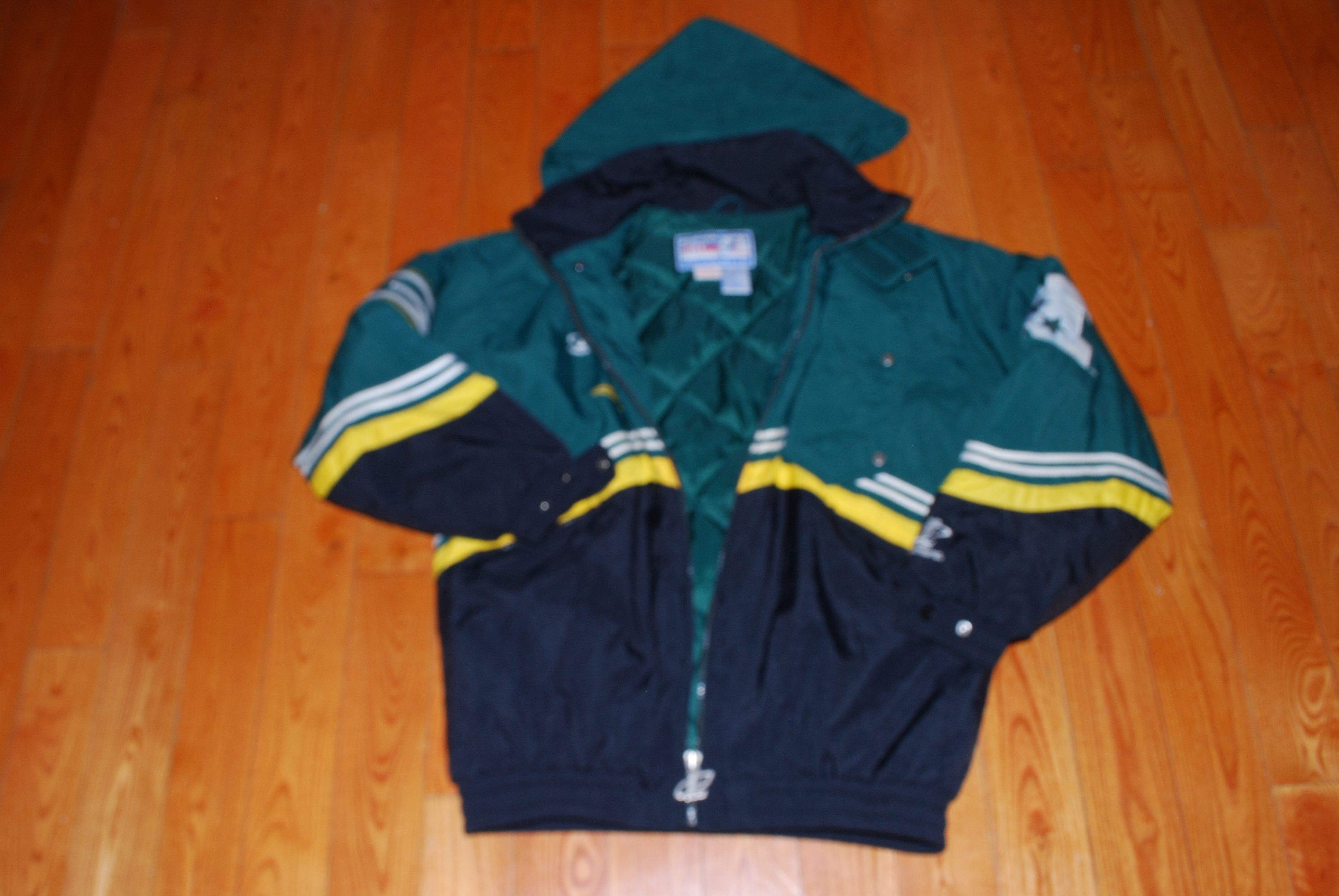 NFL Vintage ProLine NFL Greenbay Packers Puffer Jacket from 1990 Size US XXL / EU 58 / 5 - 8 Thumbnail
