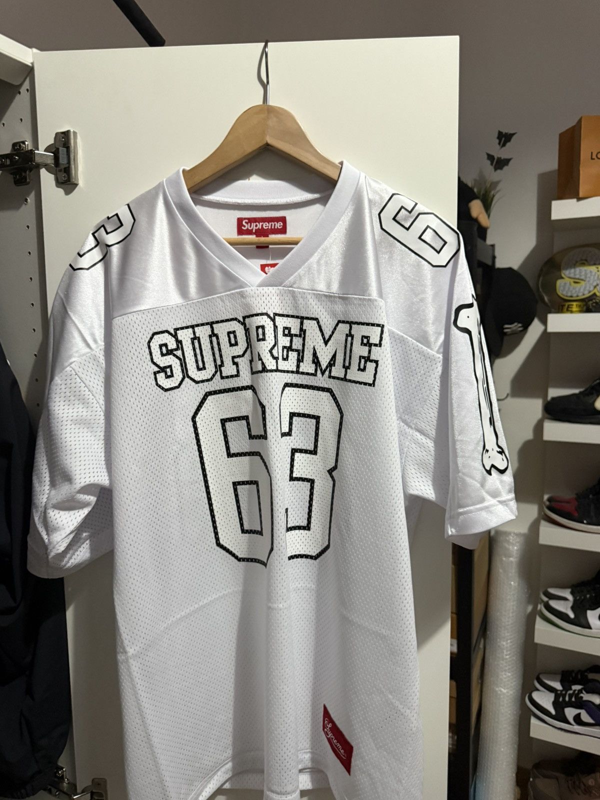 Supreme Supreme Floral Soccer Jersey White Size M | Grailed