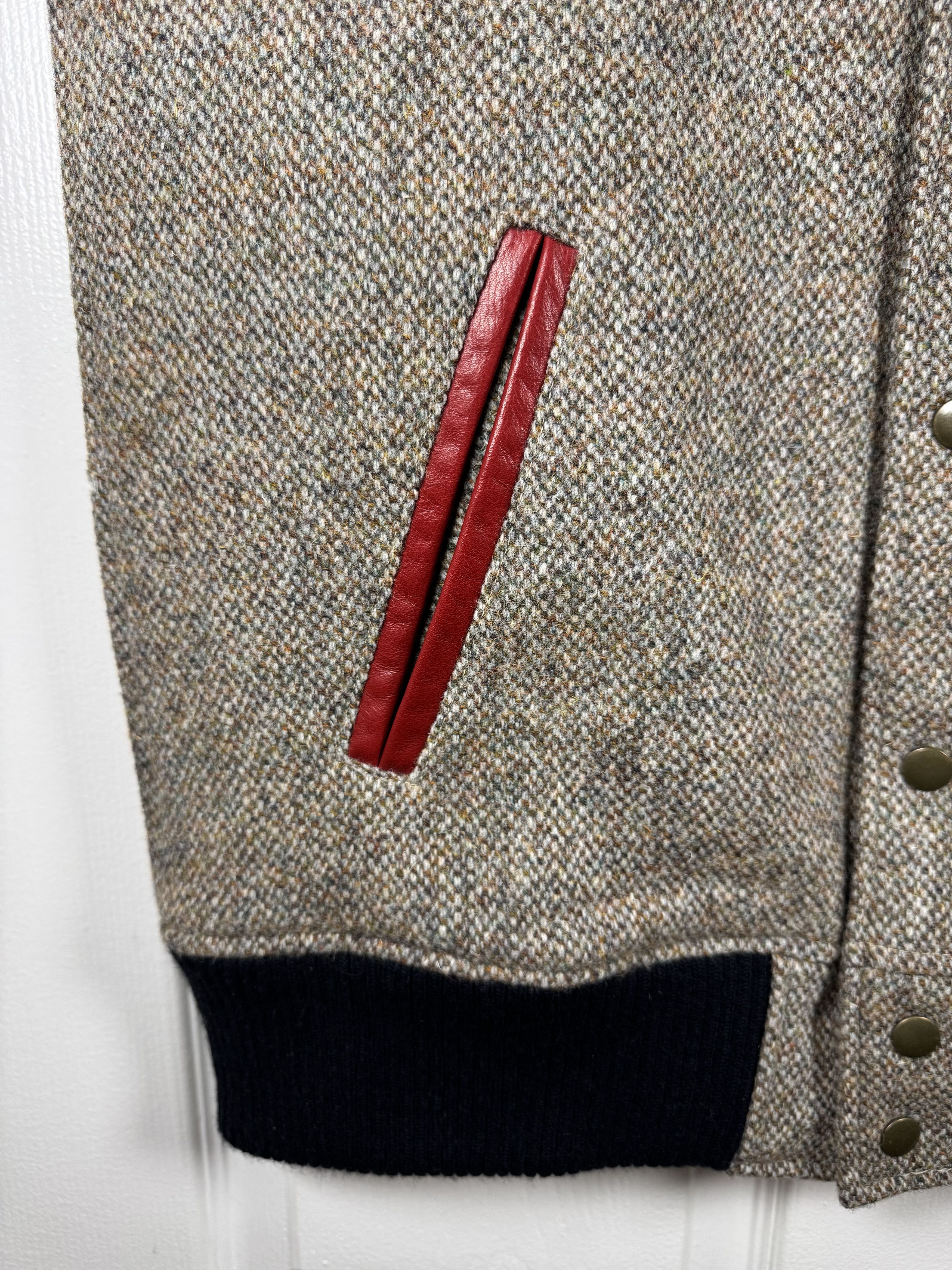 Golden Bear × Kith 2012 Harris Tweed Vest Brown Red Navy Size US L / EU 52-54 / 3 - 3 Thumbnail
