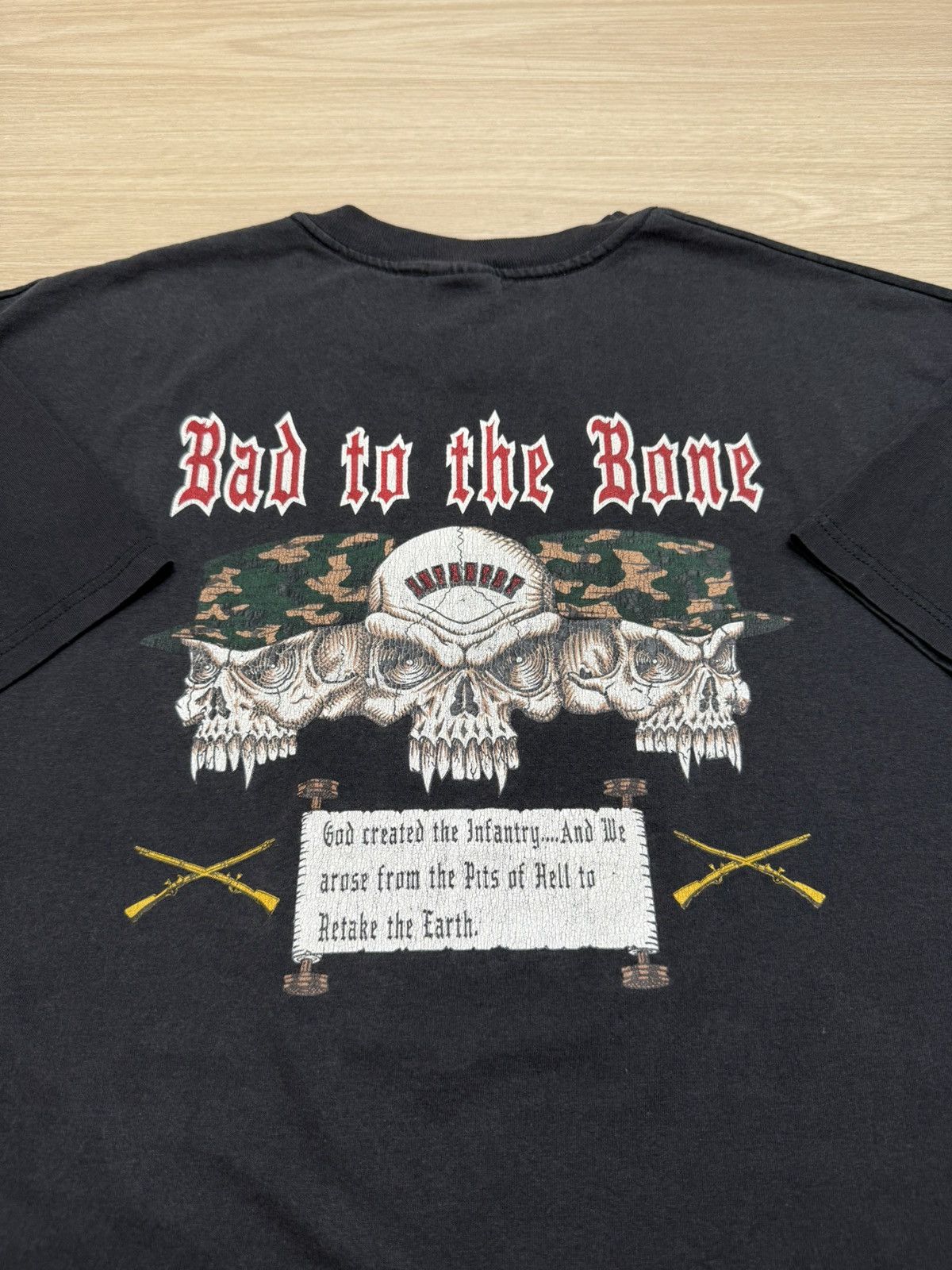 Hanes Vintage Bad to the Bone Size US XL / EU 56 / 4 - 3 Thumbnail