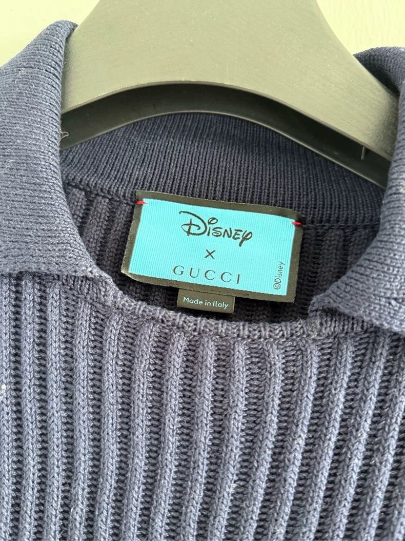 Gucci Gucci Co-branded SS21 cartoon cotton and wool blended lapel Size US S / EU 44-46 / 1 - 3 Thumbnail