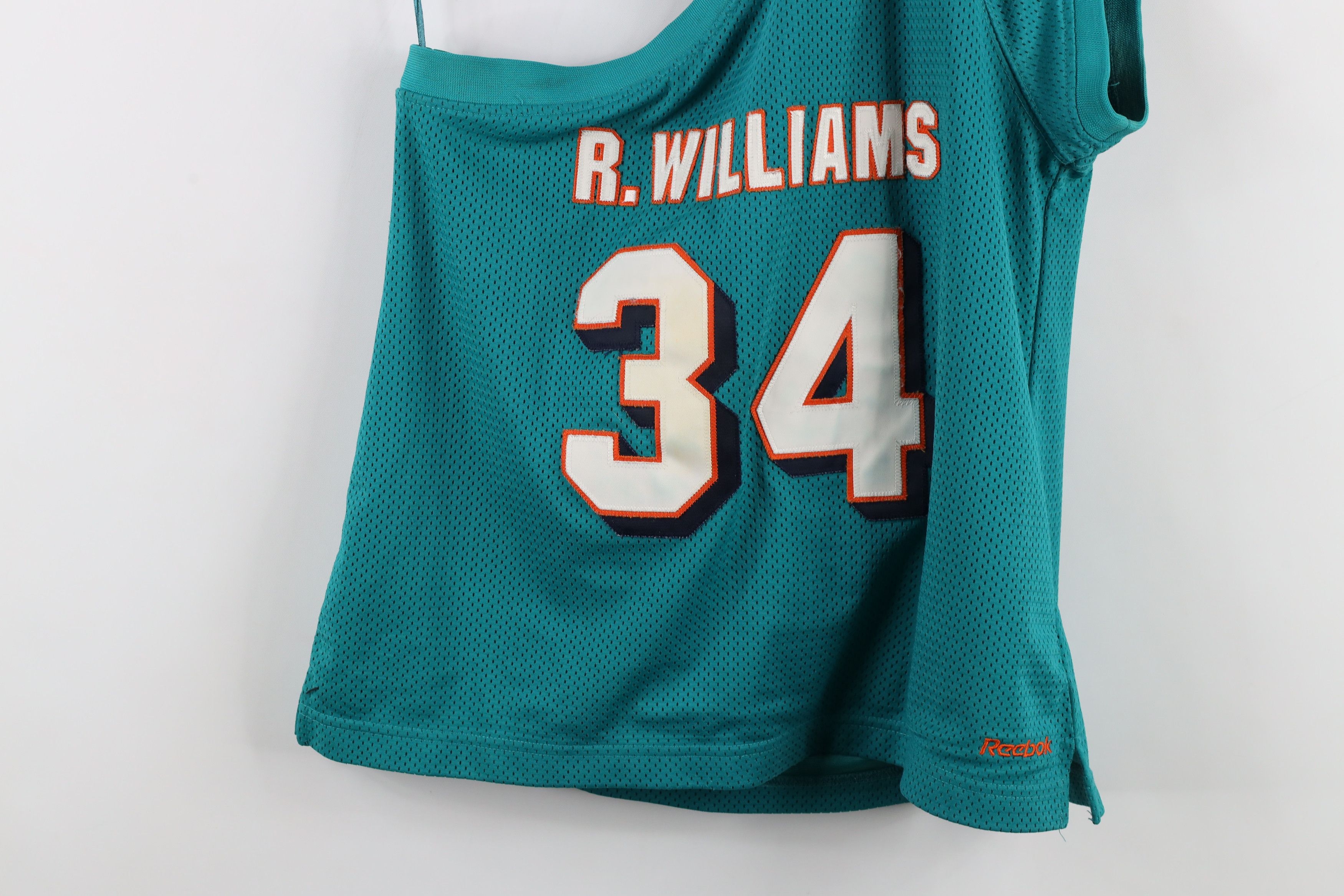Reebok × Vintage Vintage Reebok Ricky Williams Miami Dolphins Football Jersey Size L / US 10 / IT 46 - 14 Thumbnail