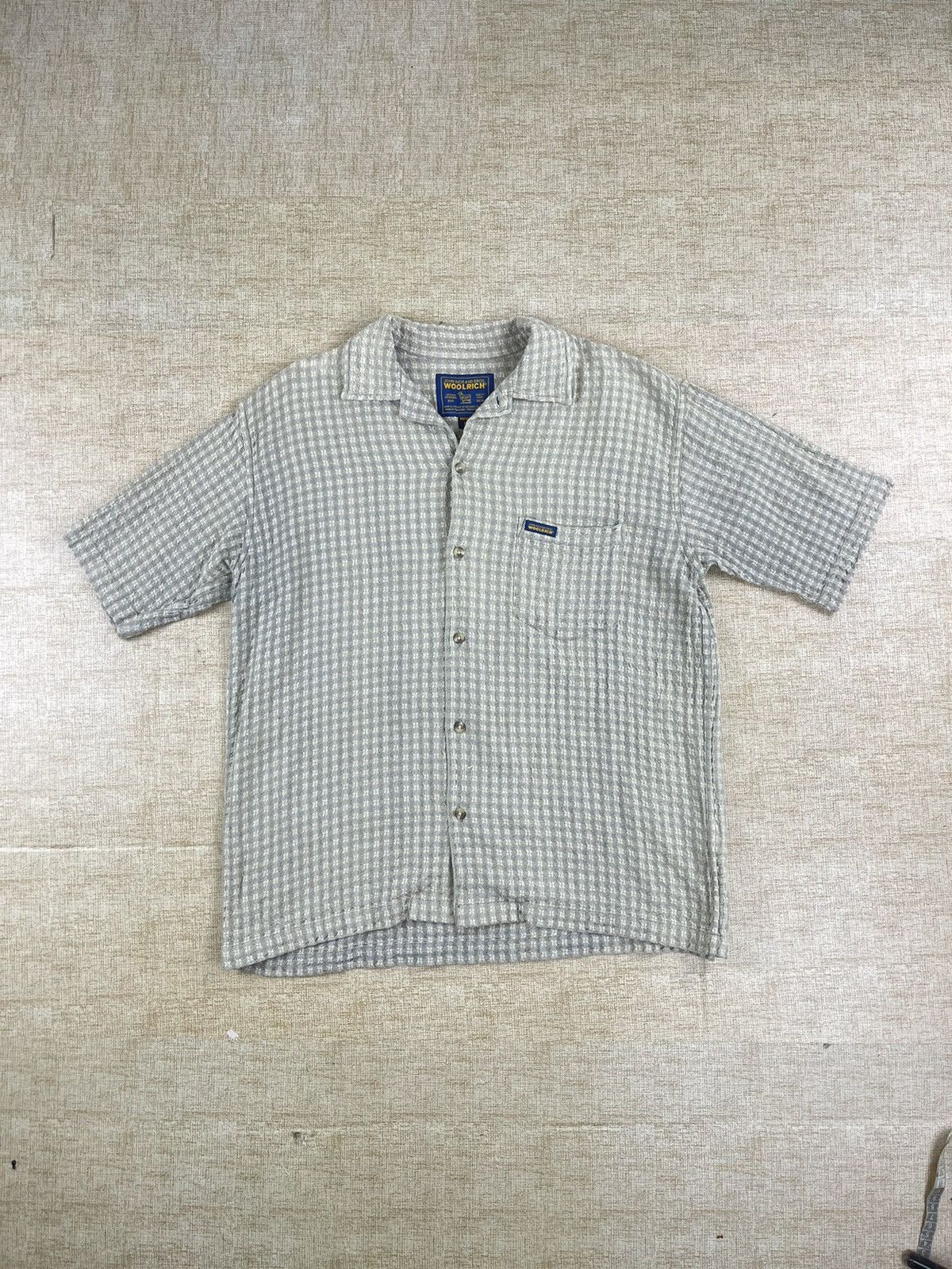 Vintage × Woolrich Woolen Mills VINTAGE WOOLRICH John Rich And Bros. Button Ups Shirt Size US L / EU 52-54 / 3 - 1 Thumbnail