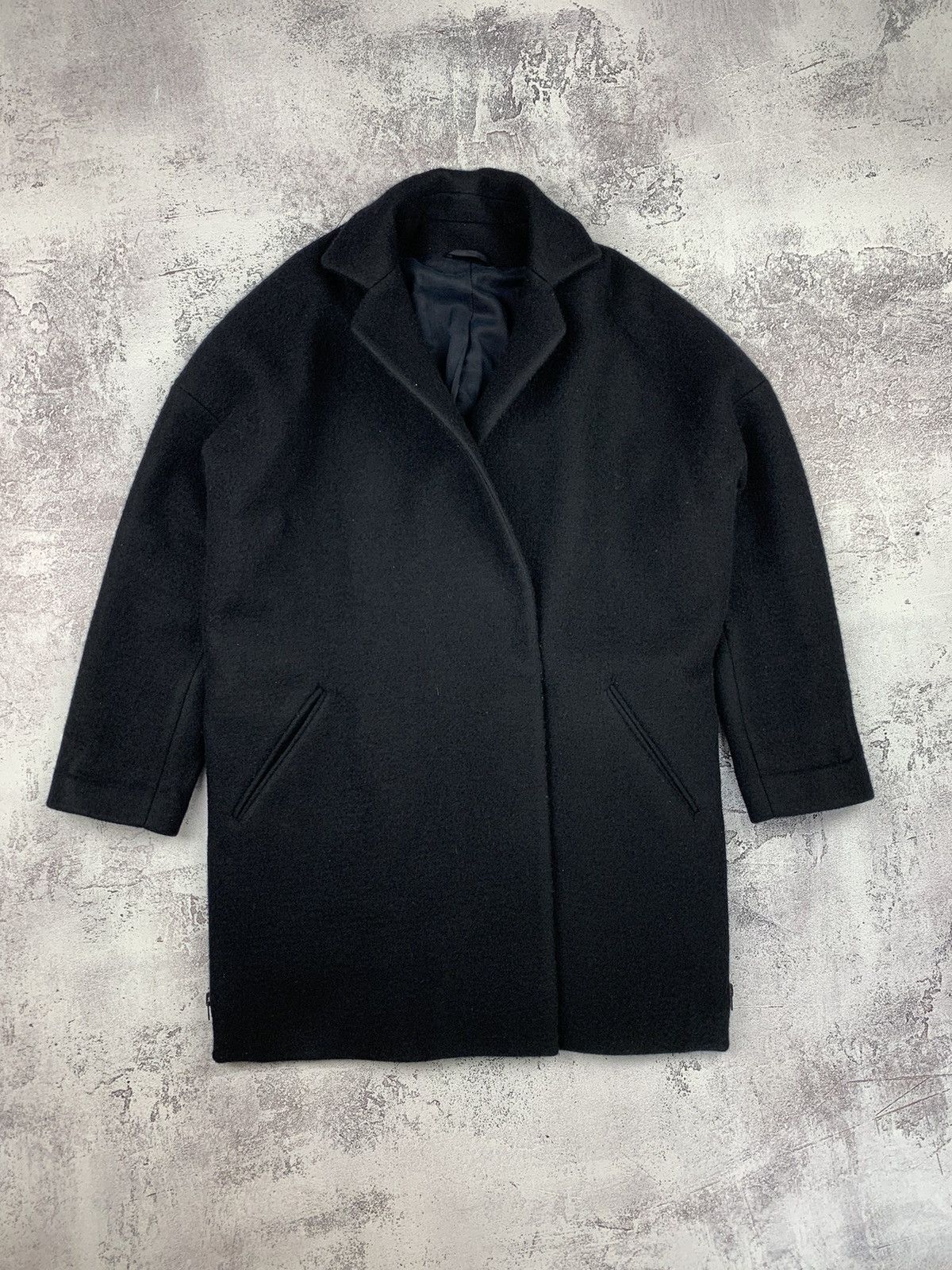 image of 32 Paradis Cashmere Coat in Dark Blue, Women's (Size XS)