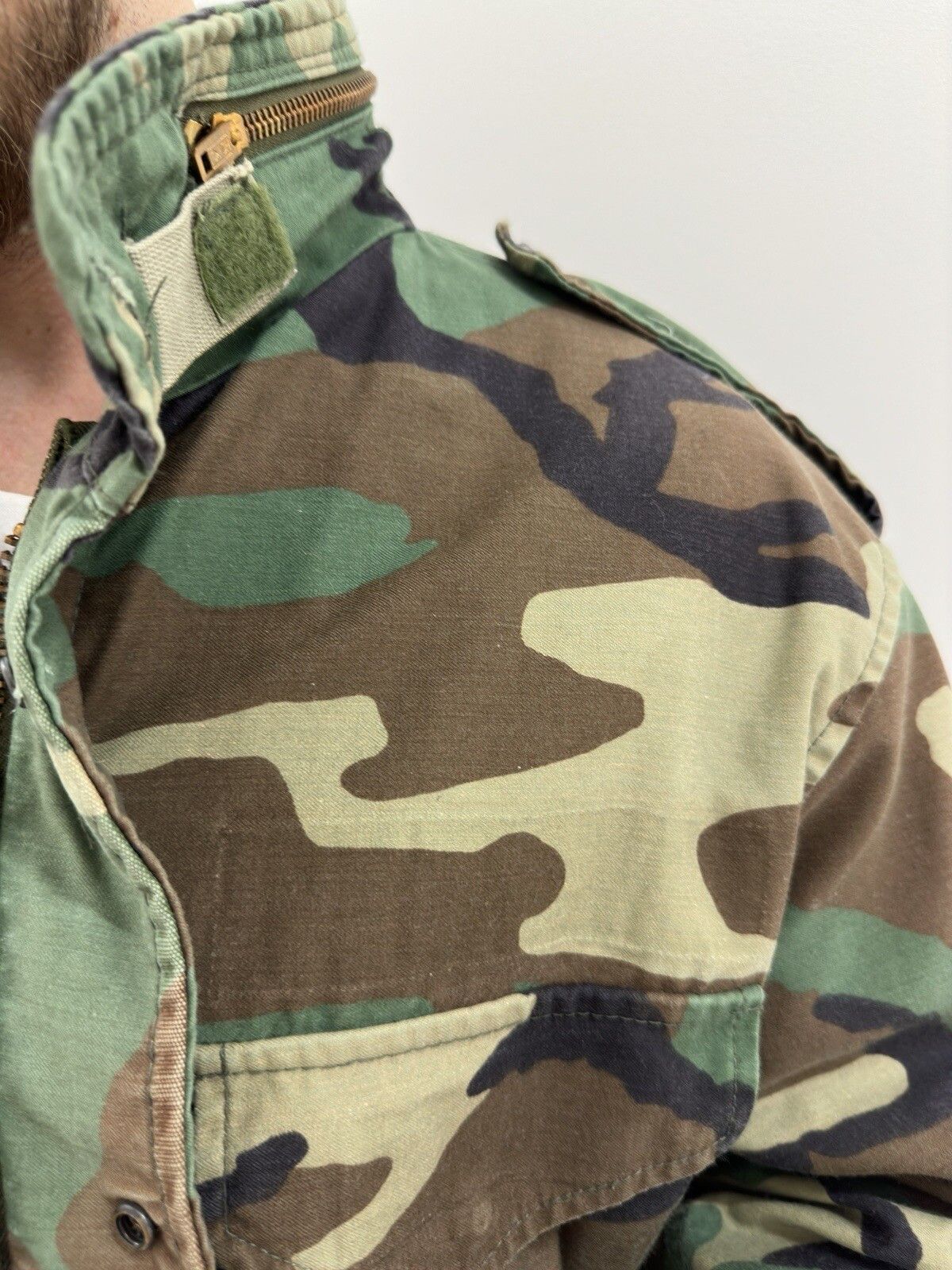 Vintage VINTAGE 1980s 80s M65 JACKET ARMY MILITARIA CONCORD USA Size US XL / EU 56 / 4 - 14 Thumbnail