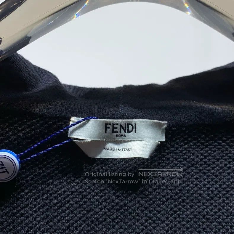Fendi Fendi Logo Letter Printed Hooded Jacket Size M / US 6-8 / IT 42-44 - 3 Thumbnail