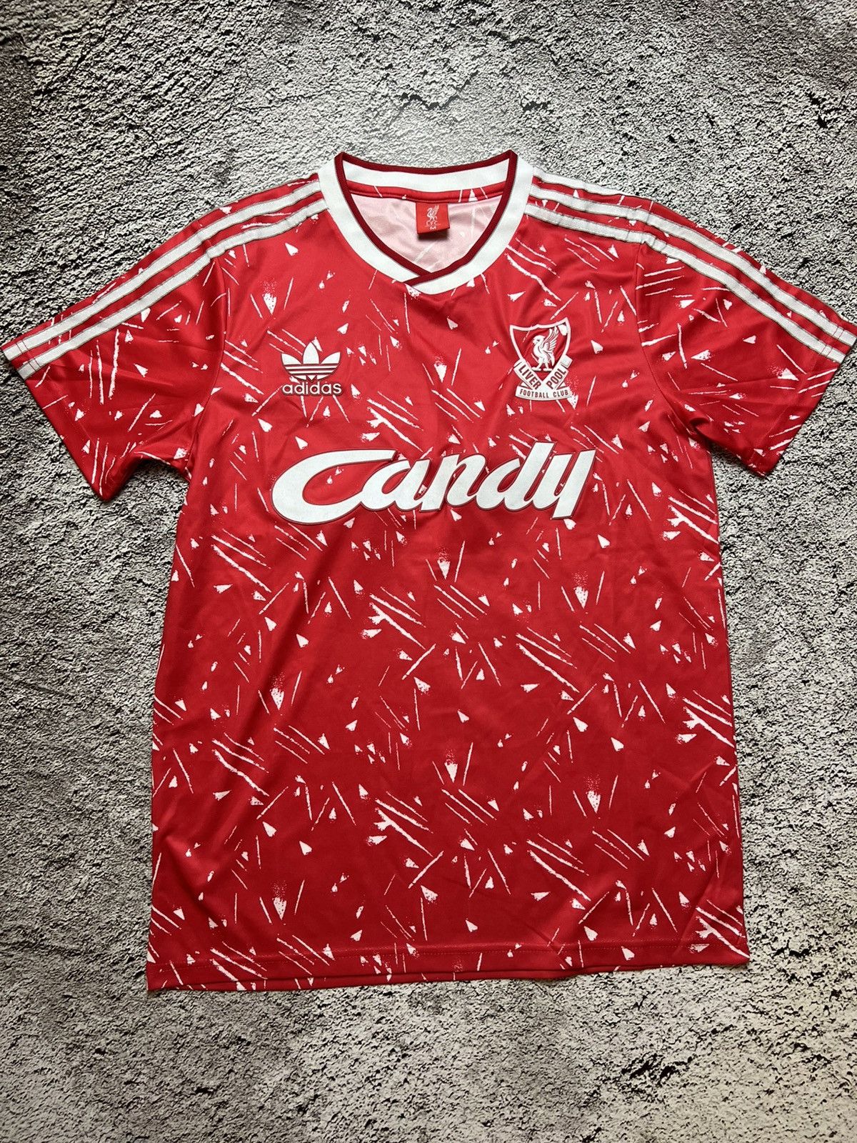Other 1989-1991 Liverpool London candy replica jersey Size US M / EU 48-50 / 2 - 1 Thumbnail