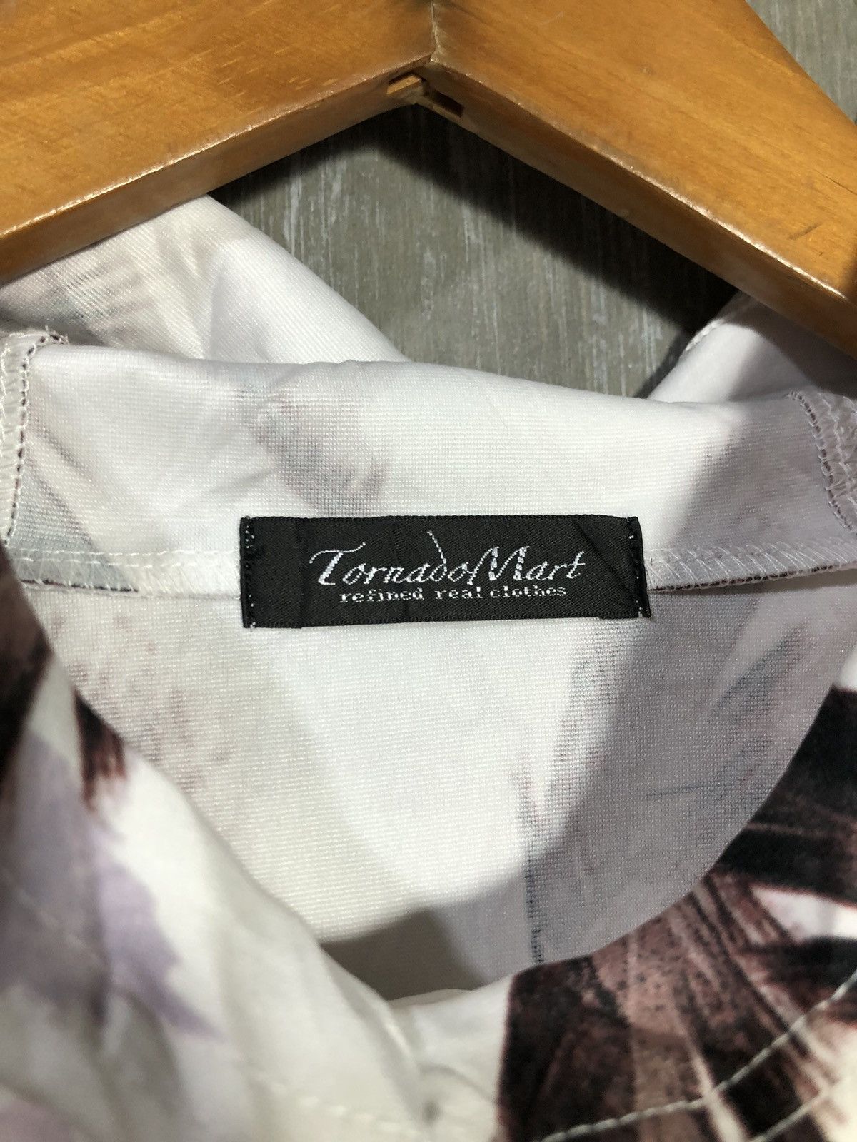 Japanese Brand × Tornado Mart Tornado Mart Short Sleeve Balaclava Hoodie Size US L / EU 52-54 / 3 - 6 Thumbnail
