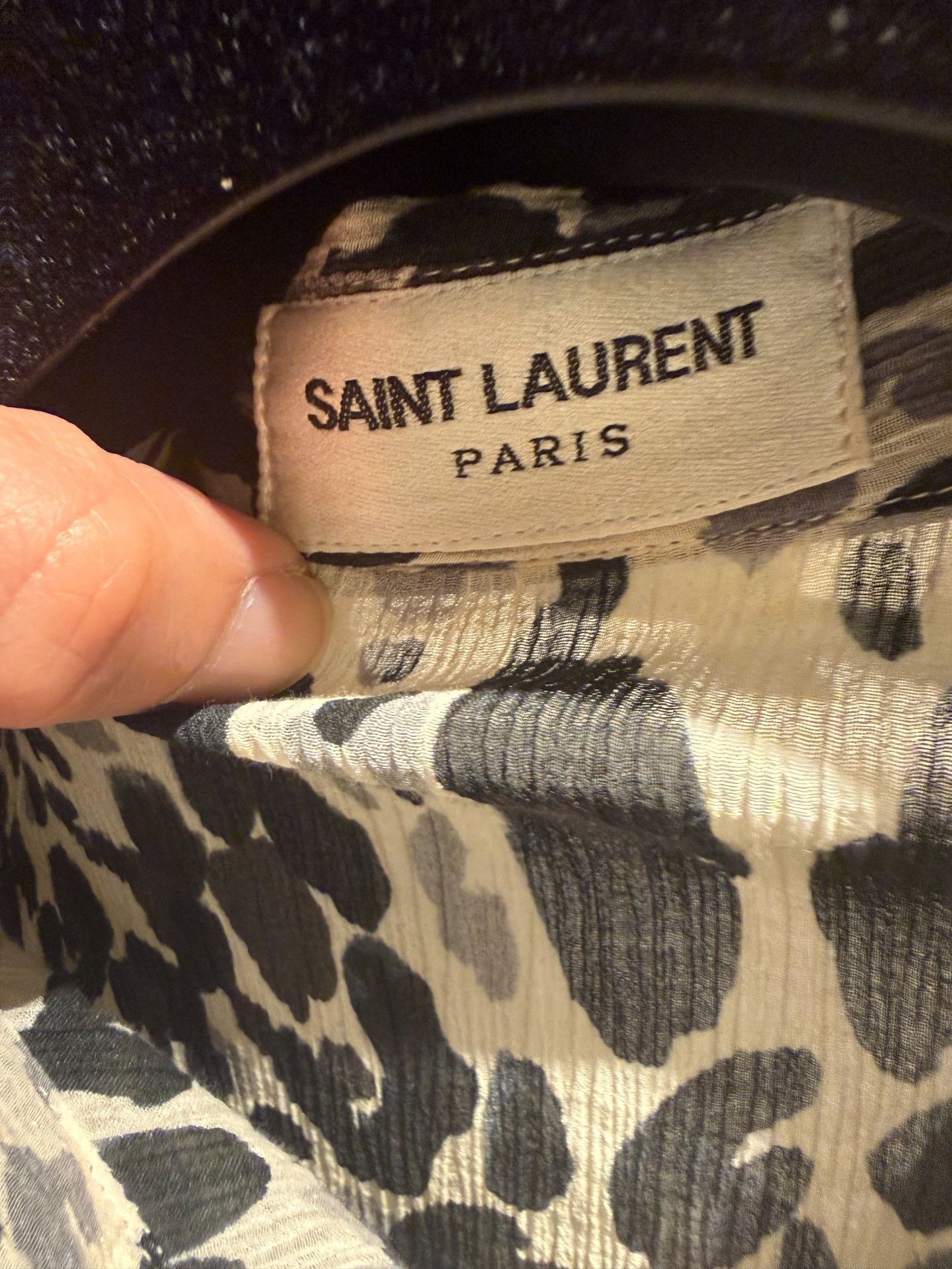 Saint Laurent Paris Saint Laurent Classic Black White Shirt Size US XXS / EU 40 - 5 Thumbnail