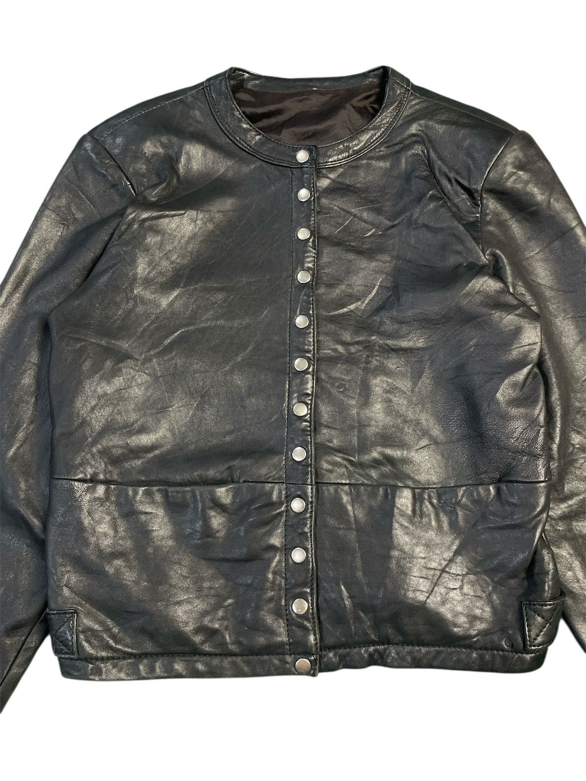 Japanese Brand Rare Vintage Japanese Brand Sheepskin Leather Jacket Size US M / EU 48-50 / 2 - 3 Thumbnail