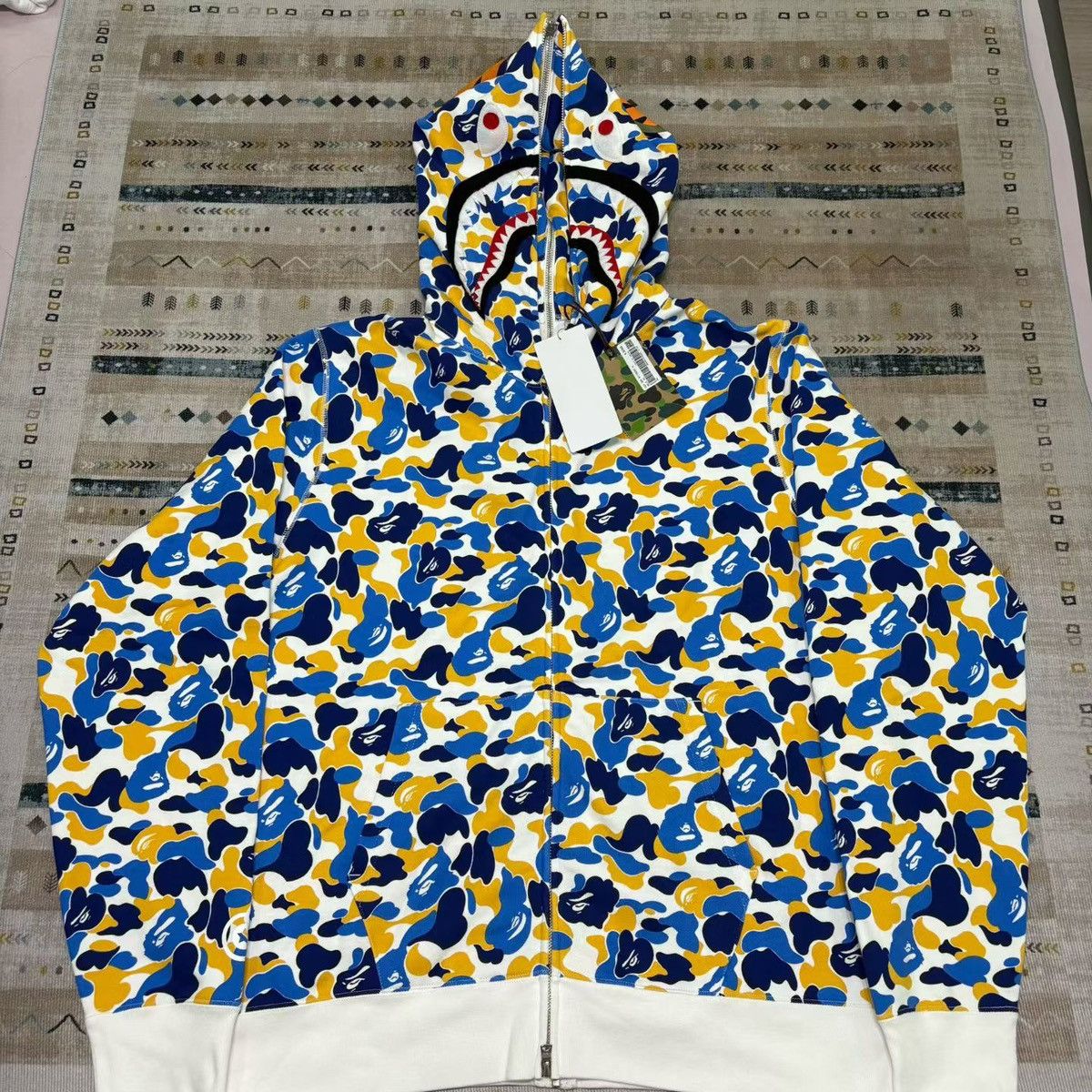 Bape BAPE LIMITED CAMO FULL ZIP HOODIE Size US XL / EU 56 / 4 - 1 Thumbnail