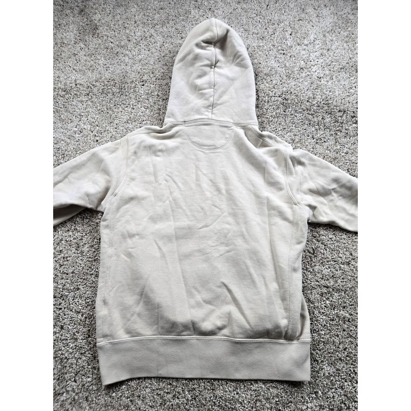 Uniqlo Uniqlo Hoodie Mens M Beige Pullover Sweatshirt Hooded Pockets Casual Long Sleeve Size US M / EU 48-50 / 2 - 7 Thumbnail