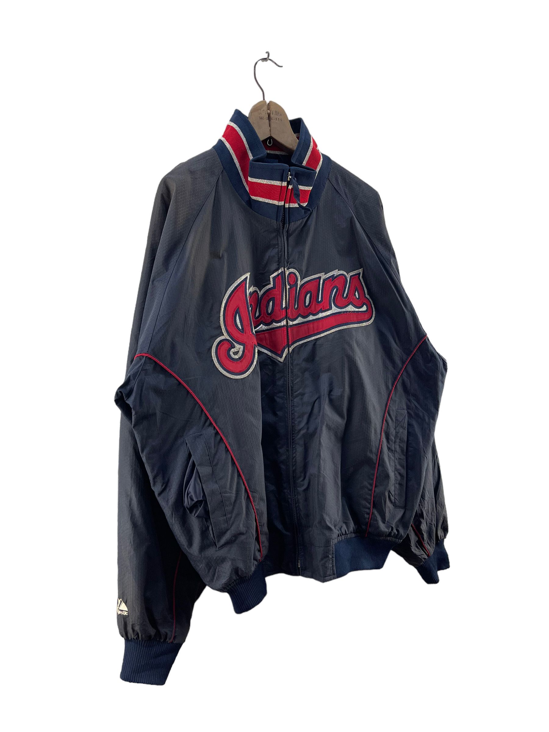 MLB × Majestic Vintage MLB Cleveland Indians Majestic Jacket Size US L / EU 52-54 / 3 - 4 Thumbnail