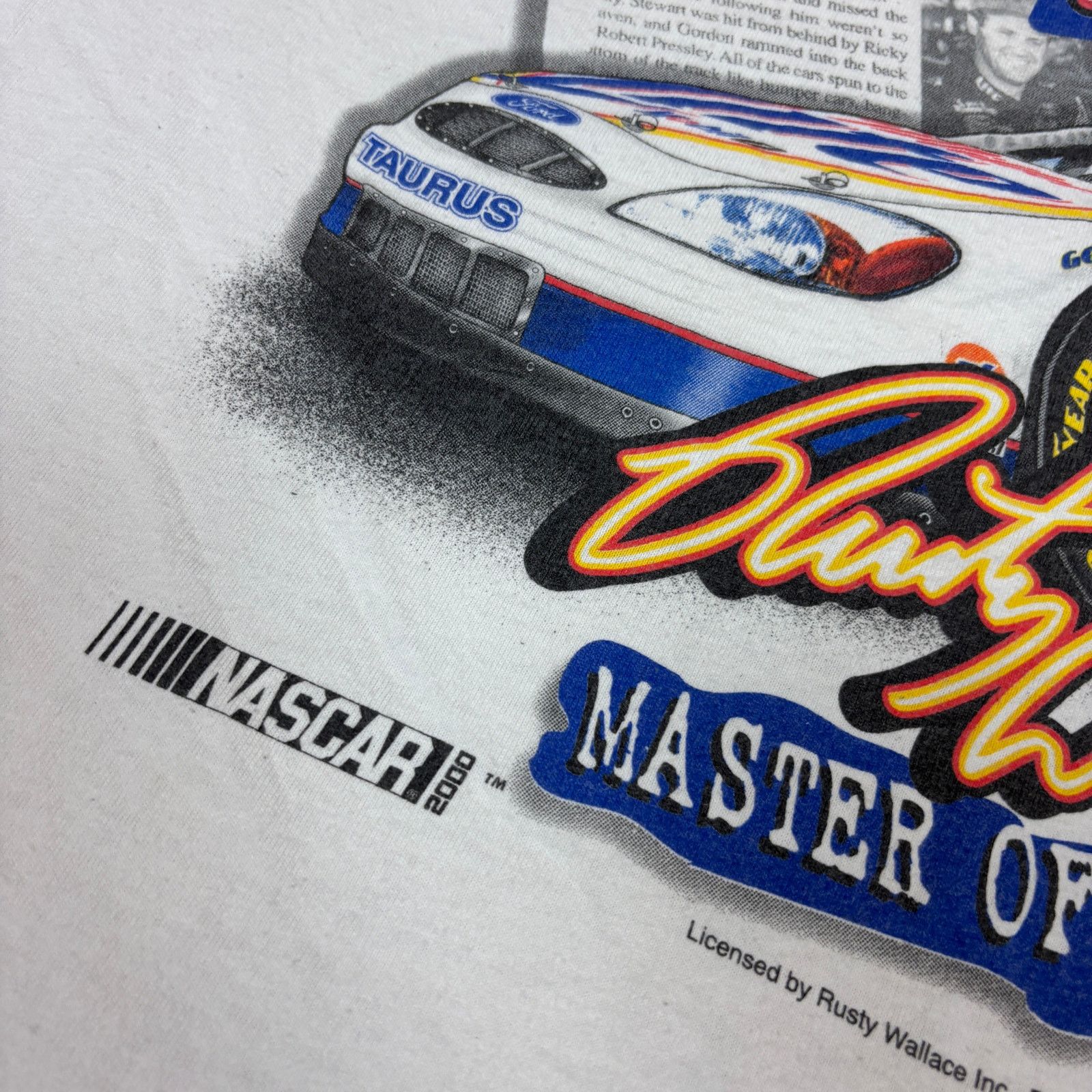 Chase Authentics Vintage y2k Nascar Rusty Wallace T Shirt Men's Large Chase Size US L / EU 52-54 / 3 - 5 Thumbnail