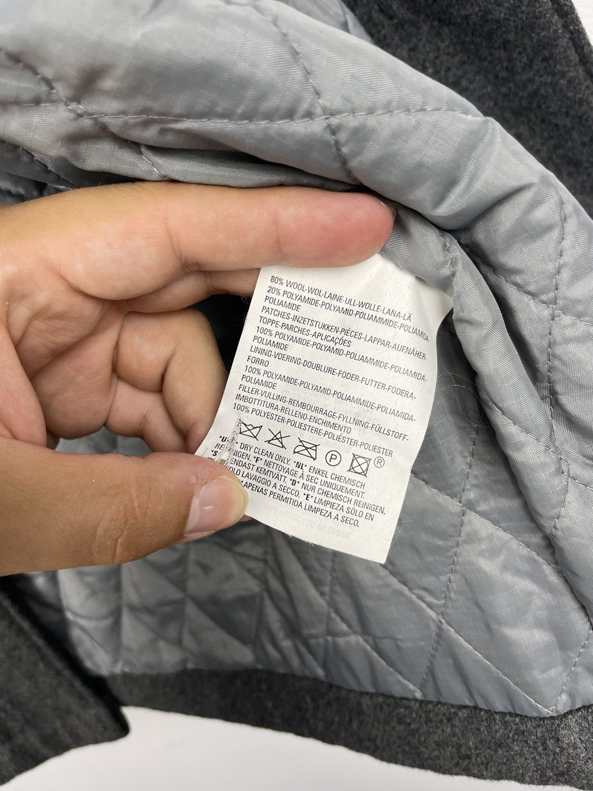 Japanese Brand × Levi's × Levi's Vintage Clothing Levi’s Red Tab Vintage Wool Work Jacket Grey Korea Coat Size US L / EU 52-54 / 3 - 13 Thumbnail