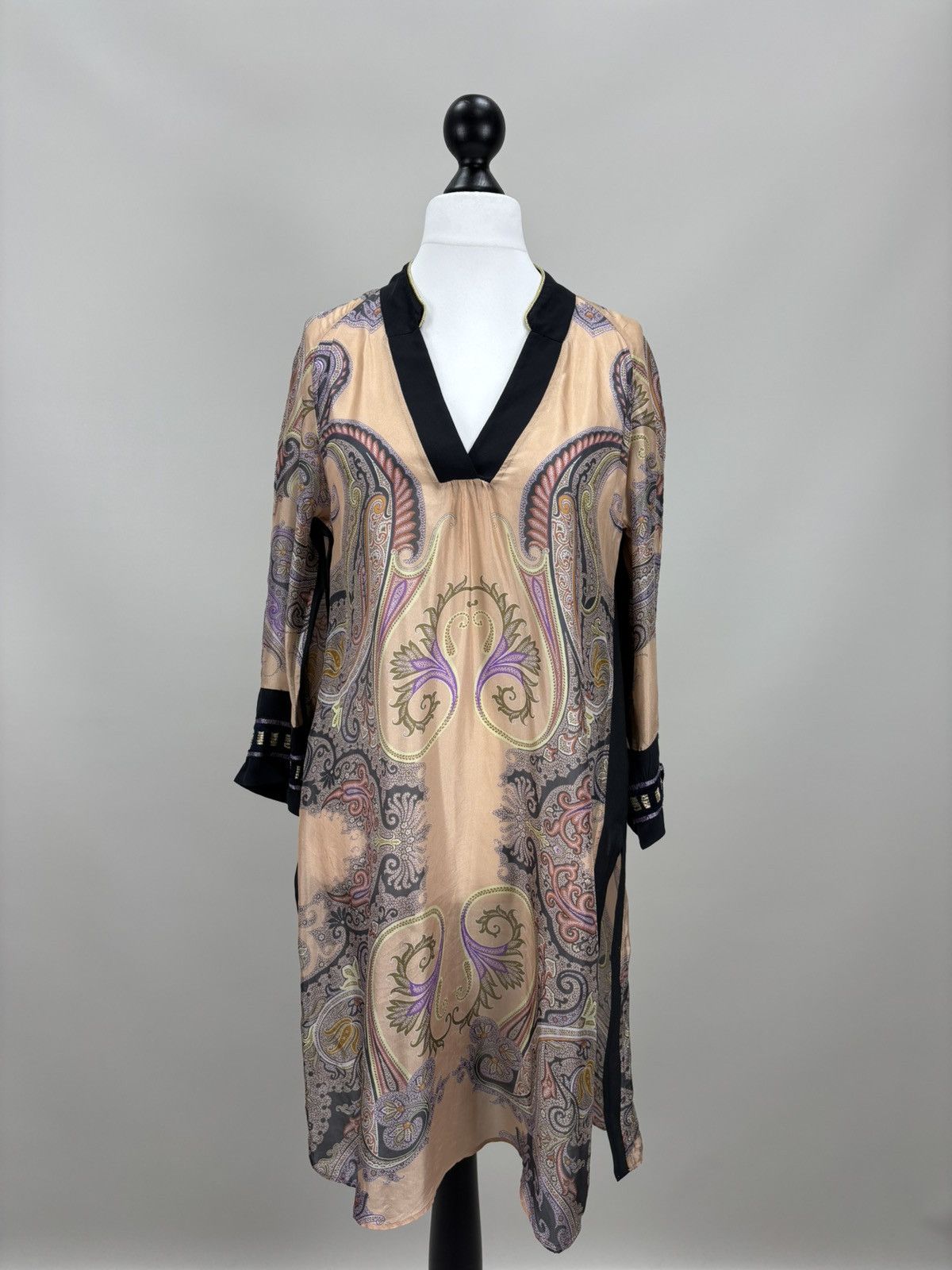 Designer × Etro Womens silk dresses ETRO Size 42 Color Multicolor Size M / US 6-8 / IT 42-44 - 1 Thumbnail