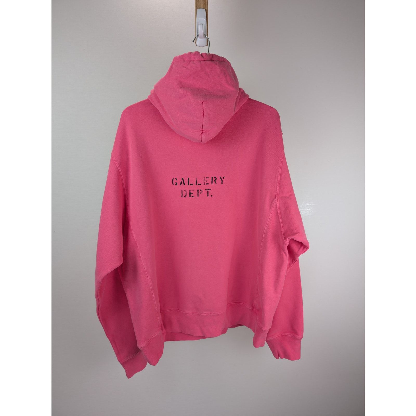 Gallery Dept. o1rshd1 Sweater Dept Logo Hoodie in Flo Pink Size US XXL / EU 58 / 5 - 9 Thumbnail
