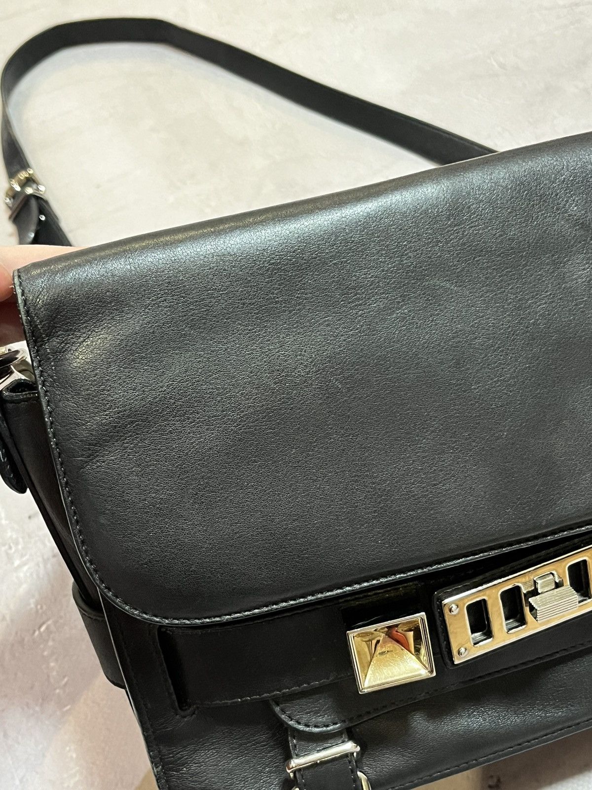 Designer × Genuine Leather × Proenza Schouler Proenza Schouler PS11 Crossbody Leather Bag Size ONE SIZE - 5 Thumbnail
