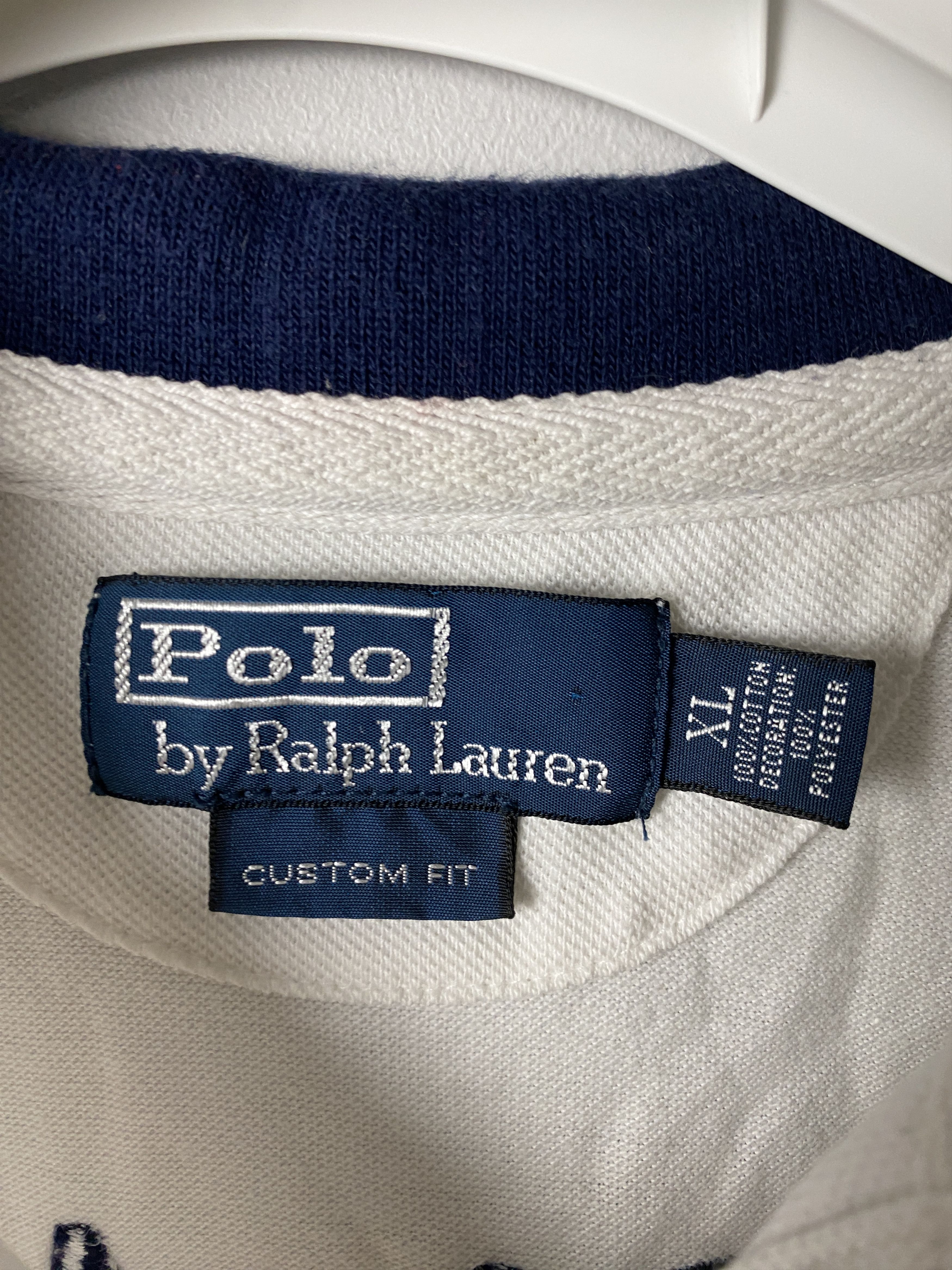 Polo Ralph Lauren Polo Ralph Lauren England 12 rugby polo t-shirt tee vintage Size US XL / EU 56 / 4 - 4 Thumbnail