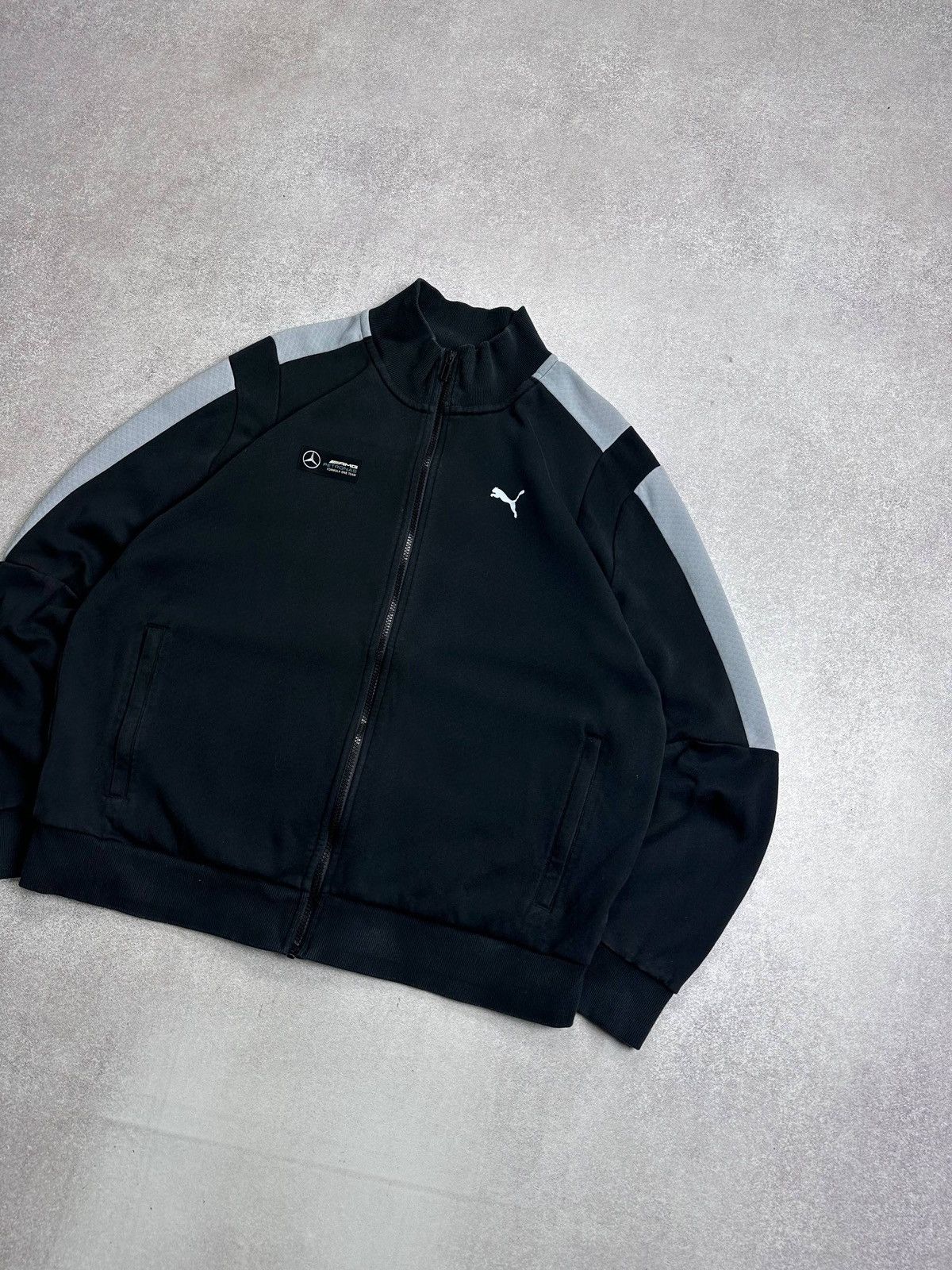 Mercedes-Benz Vintage Mercedes Benz Puma AMG Petronas F1 Racing Jacket Xl Size US XL / EU 56 / 4 - 2 Thumbnail
