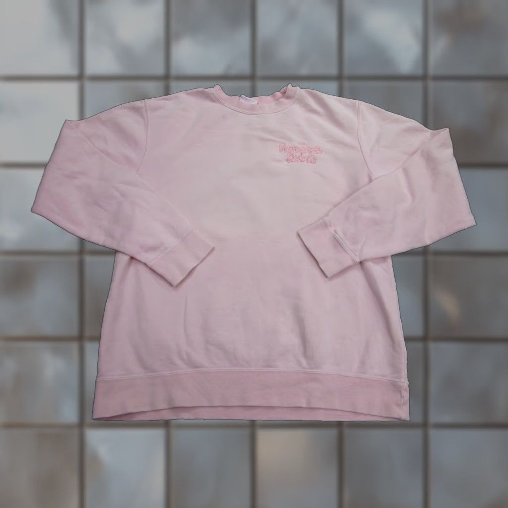 Vintage Stoney Clover Lane Pullover Sweatshirt Womens M Pink Oversized Beach Activewear Size M / US 6-8 / IT 42-44 - 1 Thumbnail