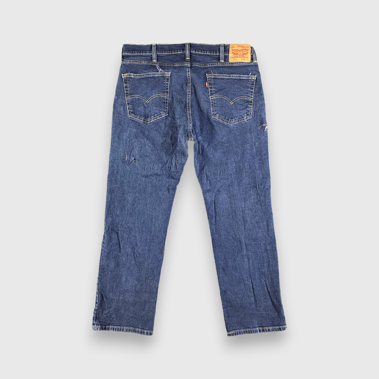 Levi's Vintage Blue Wash Levis 514 Jeans-J3709 Size US 38 / EU 54 - 2 Thumbnail