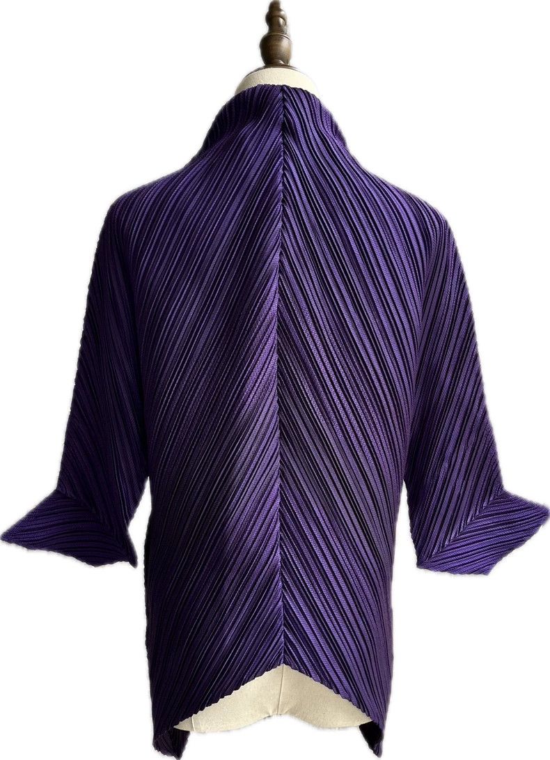 Issey Miyake Issey Miyake size:2 Purple mainline transformable top Size XS / US 0-2 / IT 36-38 - 5 Thumbnail