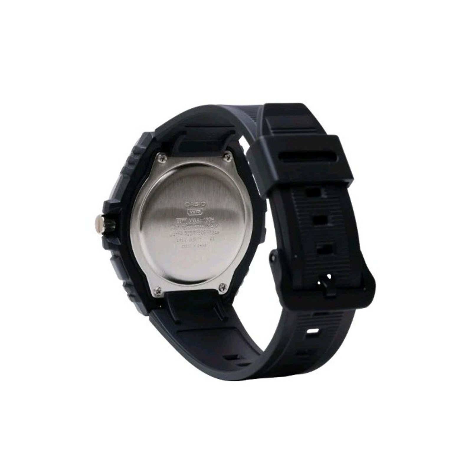 Casio Casio MWD100H-1AV, Illuminator, Black Resin, 5 Alarms Size ONE SIZE - 5 Thumbnail