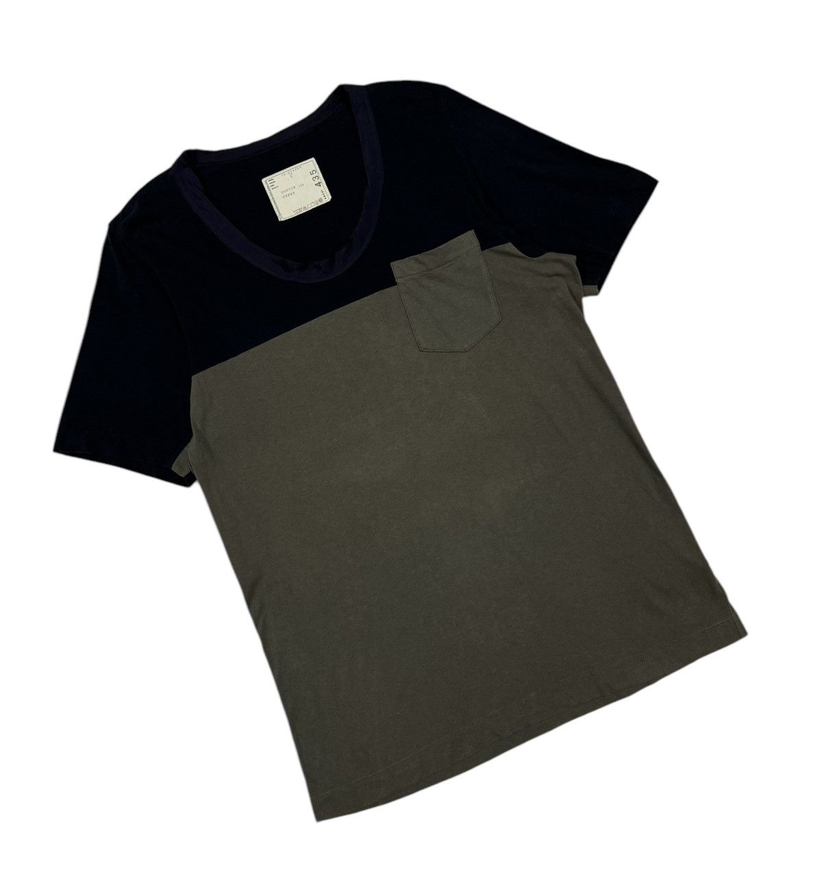 Sacai Sacai Pocket Tee Two Color Shirt Size US M / EU 48-50 / 2 - 5 Thumbnail