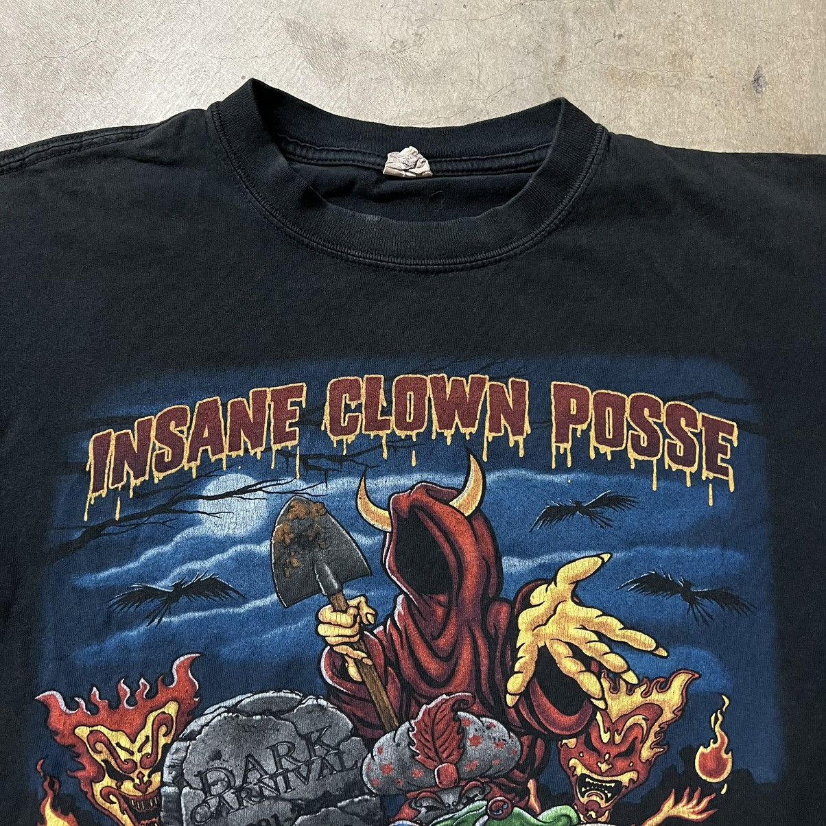 Vintage 2009 ICP Insane Clown Posse Rap Graphic T-Shirt - Tops