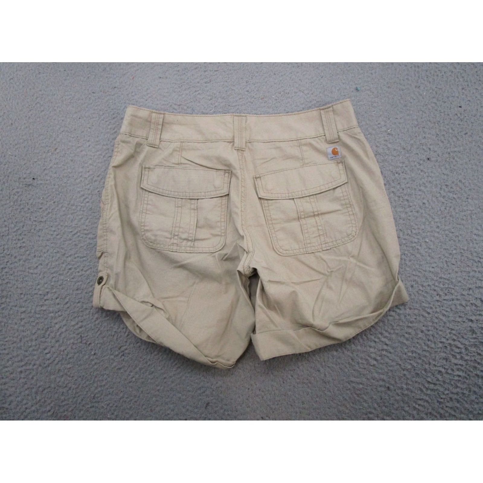 Carhartt Carhartt Relaxed Fit El Paso Shorts Tan Khaki Womens Size 8 Cuffed Pockets Short Chino Outdoor Rugged 8 Womens Size 30" / US 8 / IT 44 - 7 Thumbnail