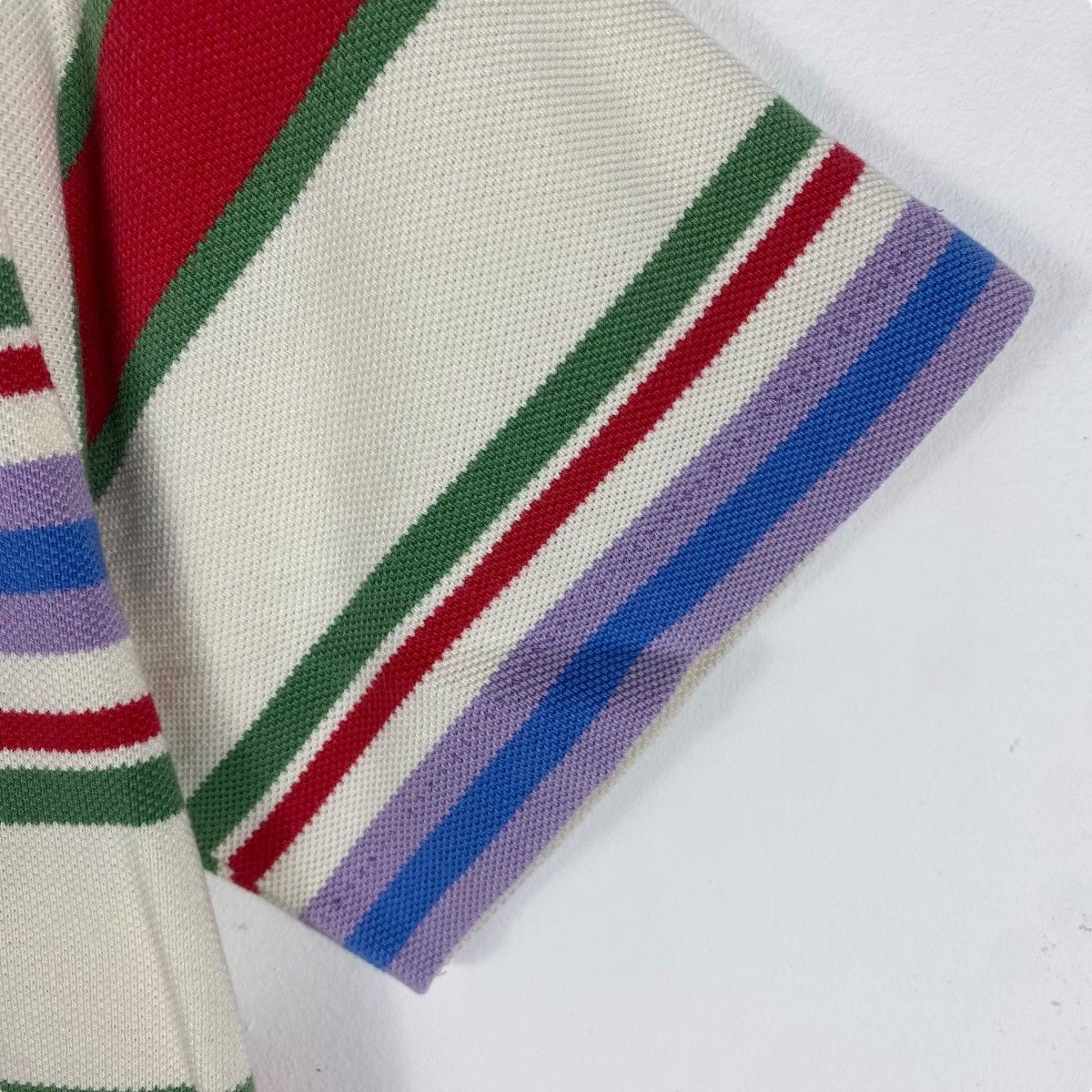 Polo Ralph Lauren × Vintage Vintage 90's POLO RALPH LAUREN Small Pony Striped Tee Shirt Size US S / EU 44-46 / 1 - 3 Thumbnail