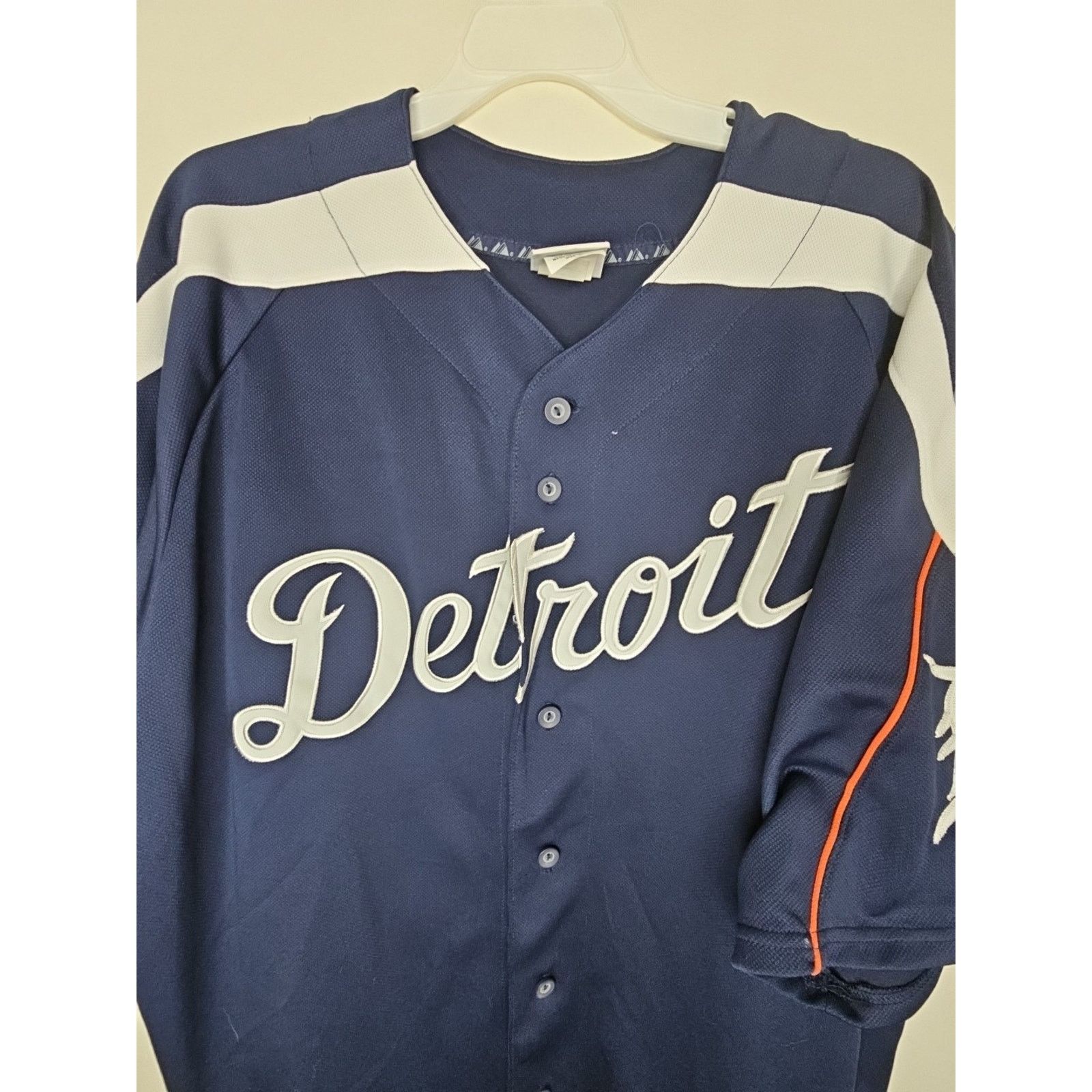 Majestic VTG Detroit Tigers Magglio Ordoñez Majestic Jersey Men's XL Size US XL / EU 56 / 4 - 2 Thumbnail